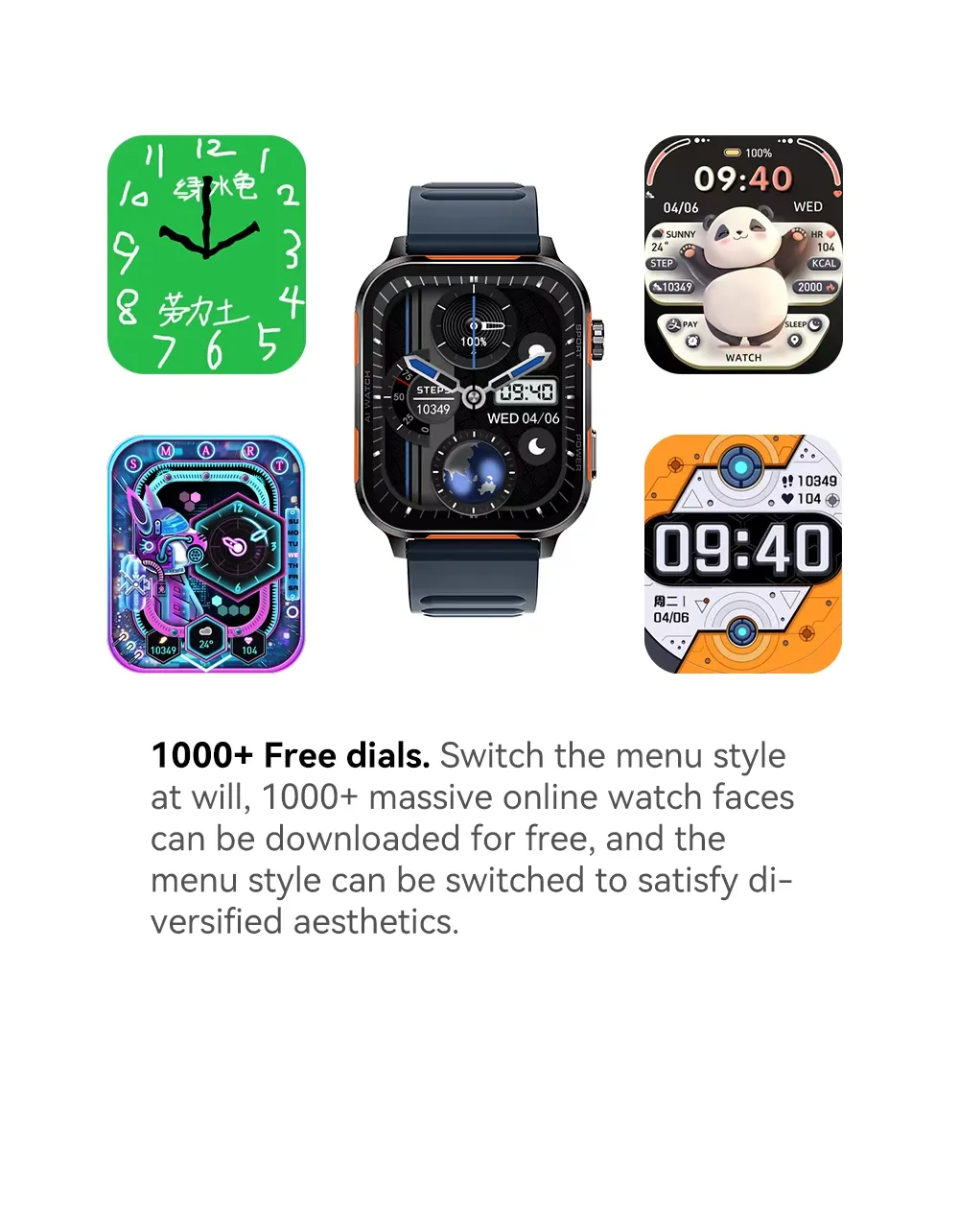 OLEVS Ai Smartwatch AW2