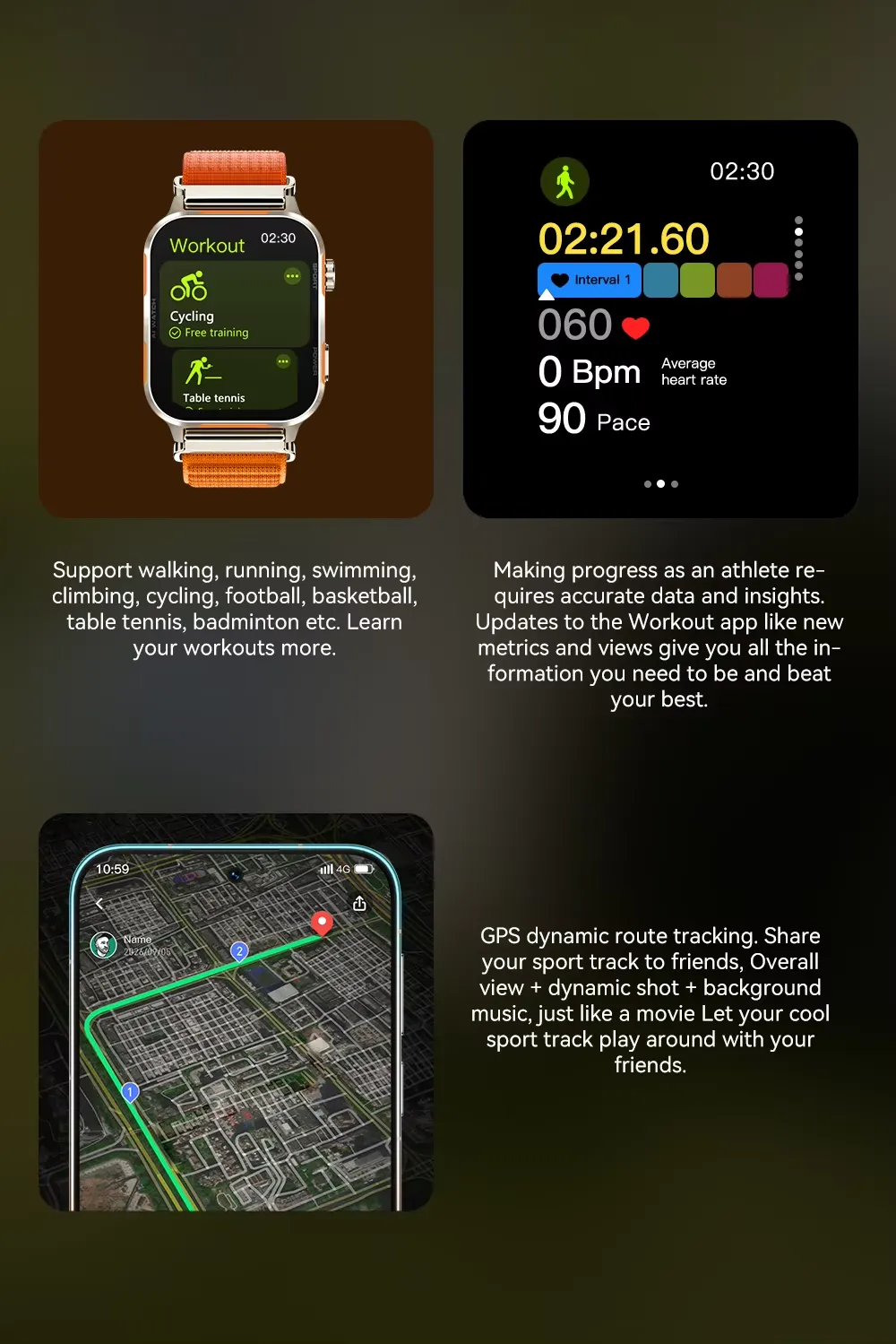 OLEVS Ai Smartwatch AW2