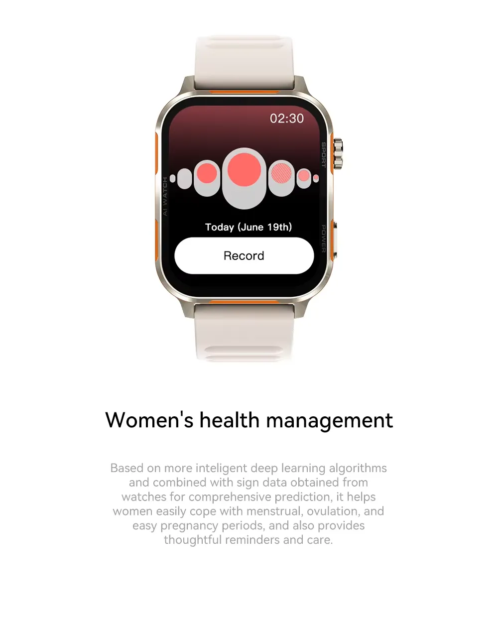 OLEVS Ai Smartwatch AW2