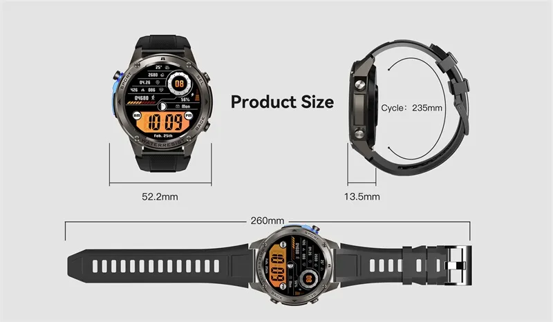 Olevs Smartwatch DM56