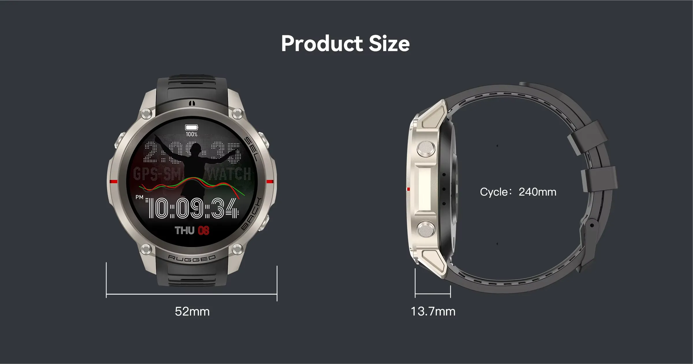 Olevs Smartwatch DM59