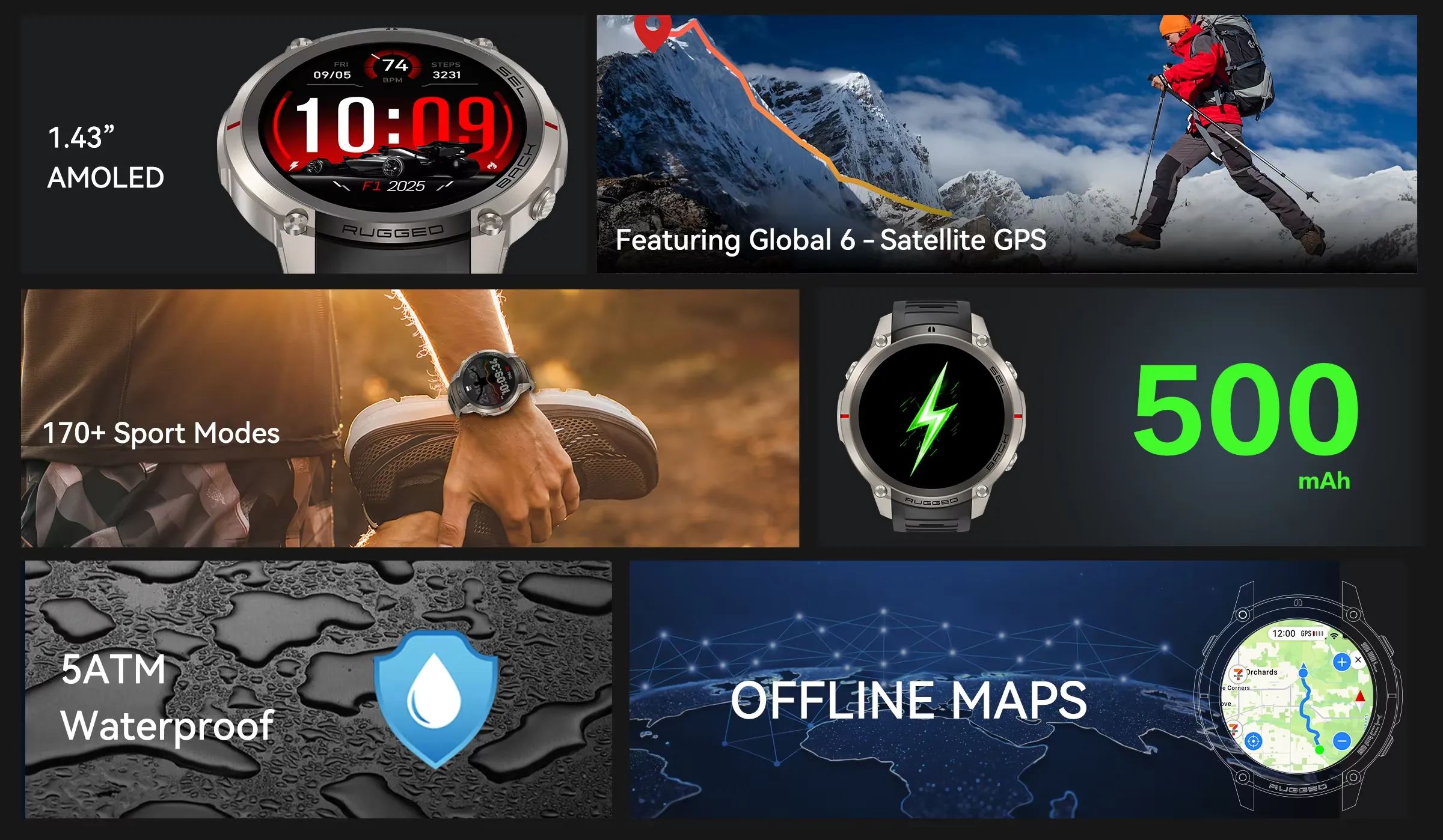Olevs Smartwatch DM59