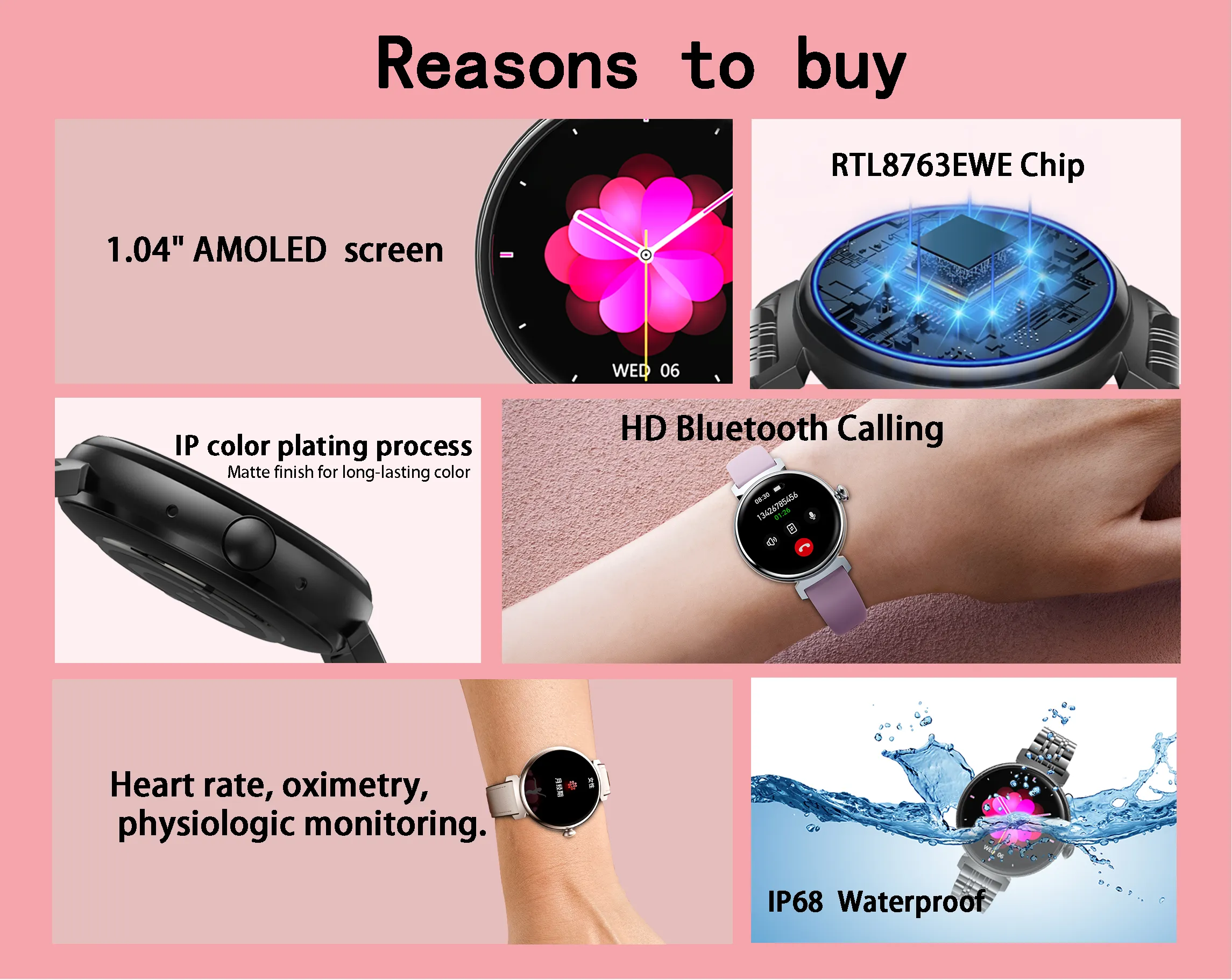 Olevs Smartwatch DM70