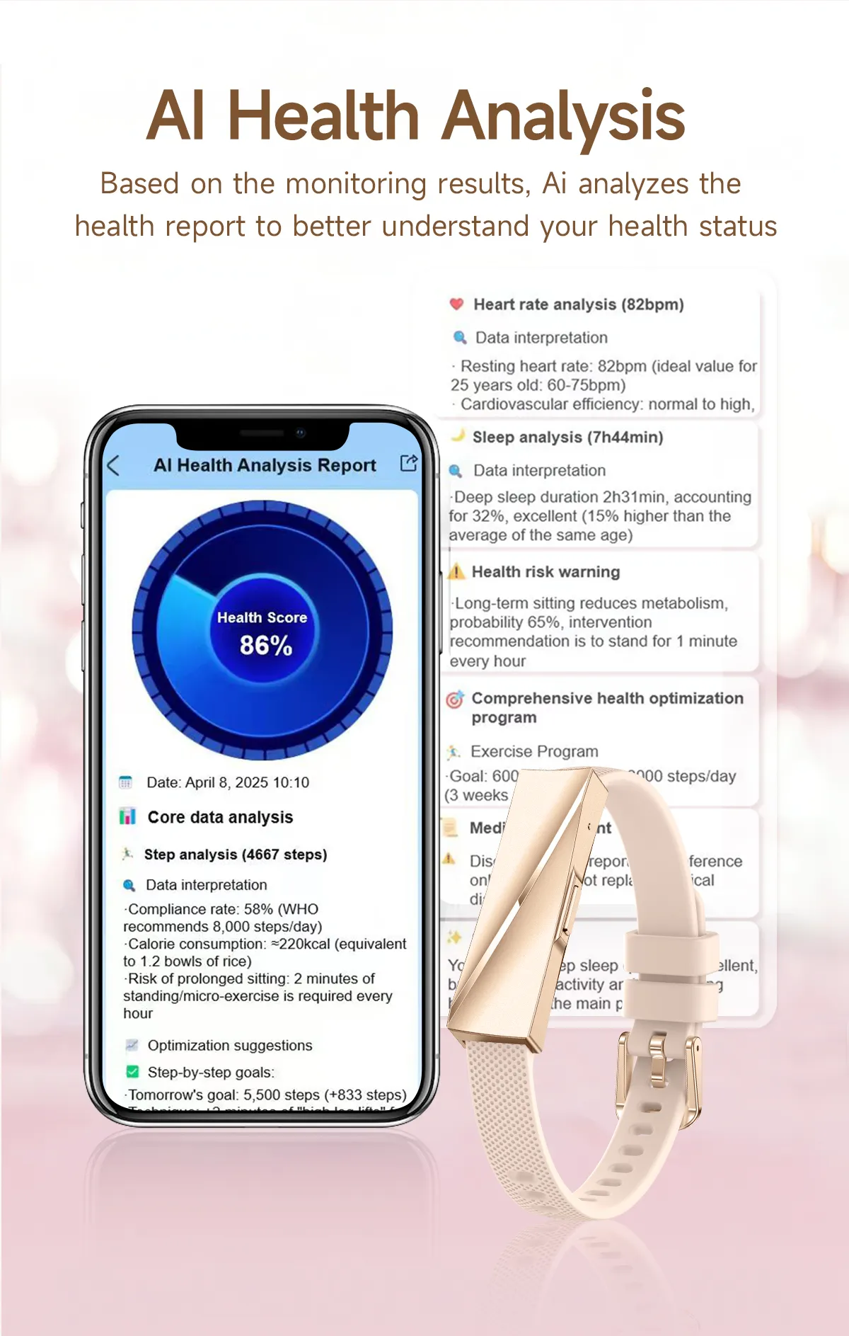 Olevs Smart Bracelet DS01