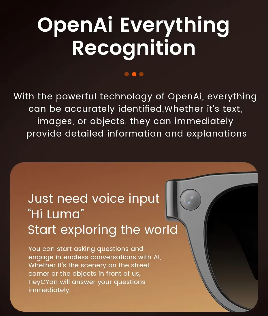 Olevs Smart Glasses E06S