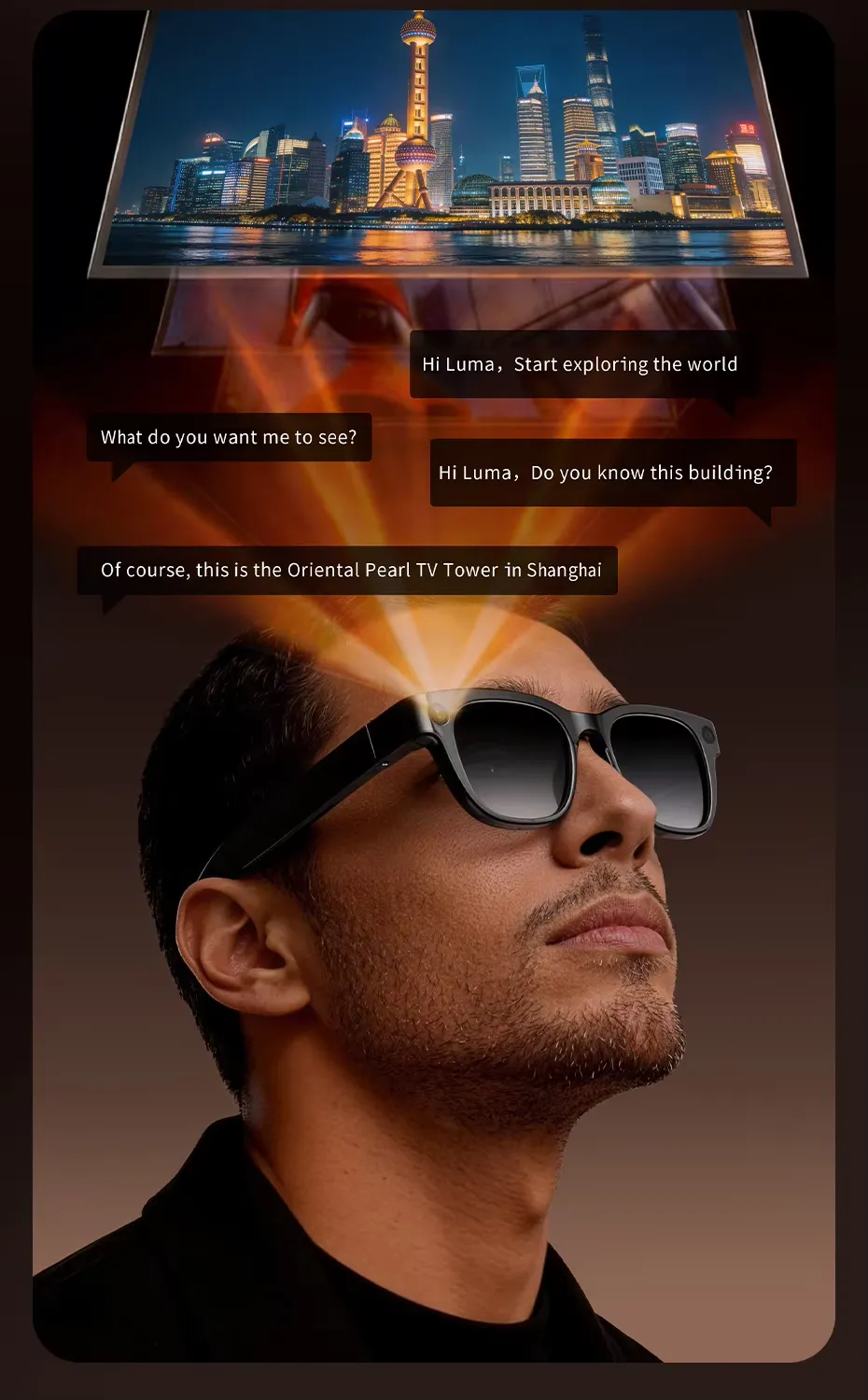 Olevs Smart Glasses E06S