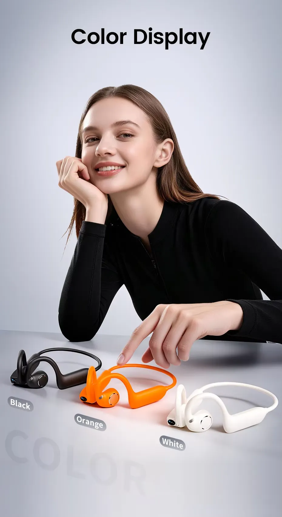 OLEVS Al Smart Shooting Headphones E12