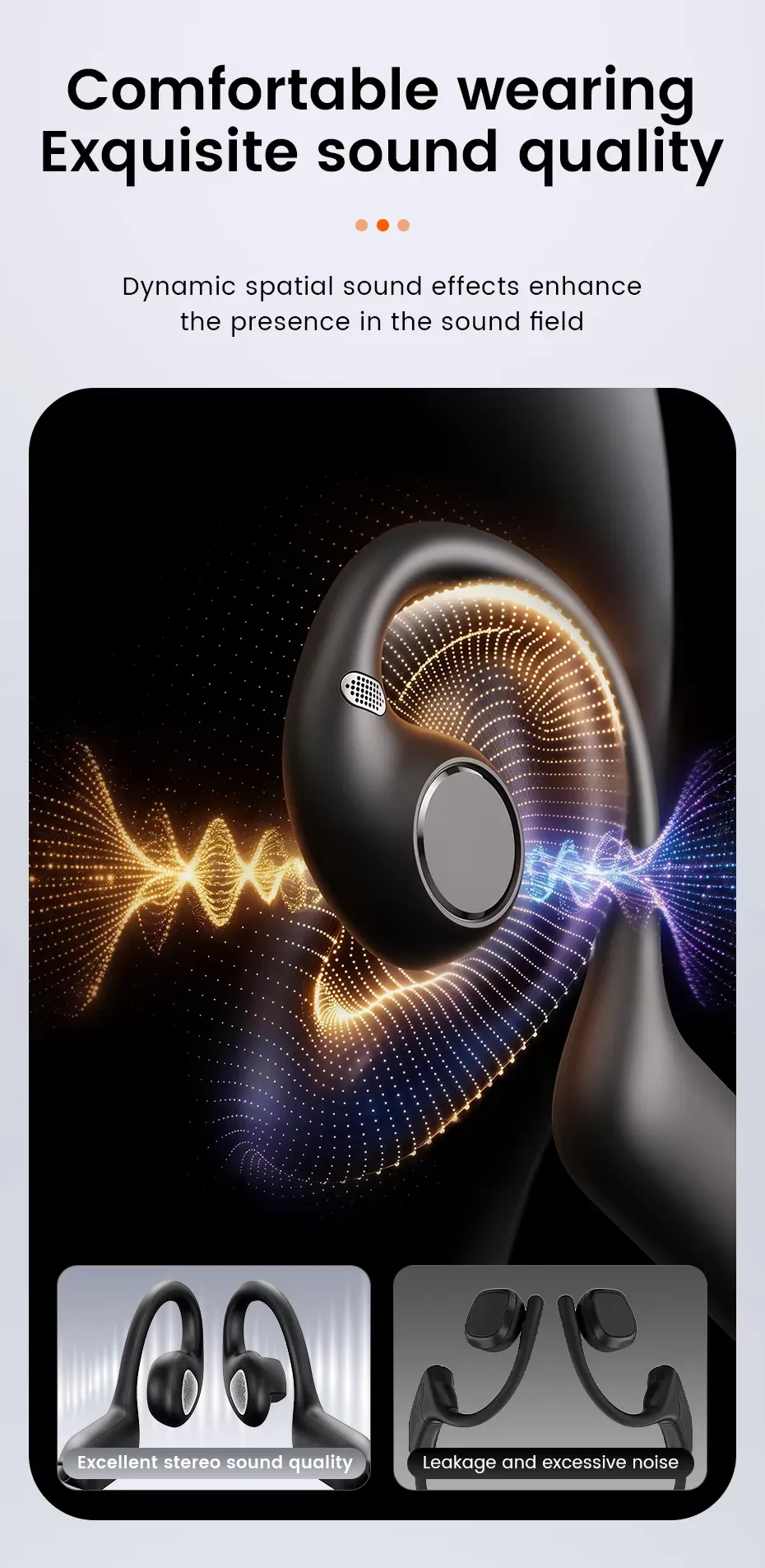 OLEVS Al Smart Shooting Headphones E12