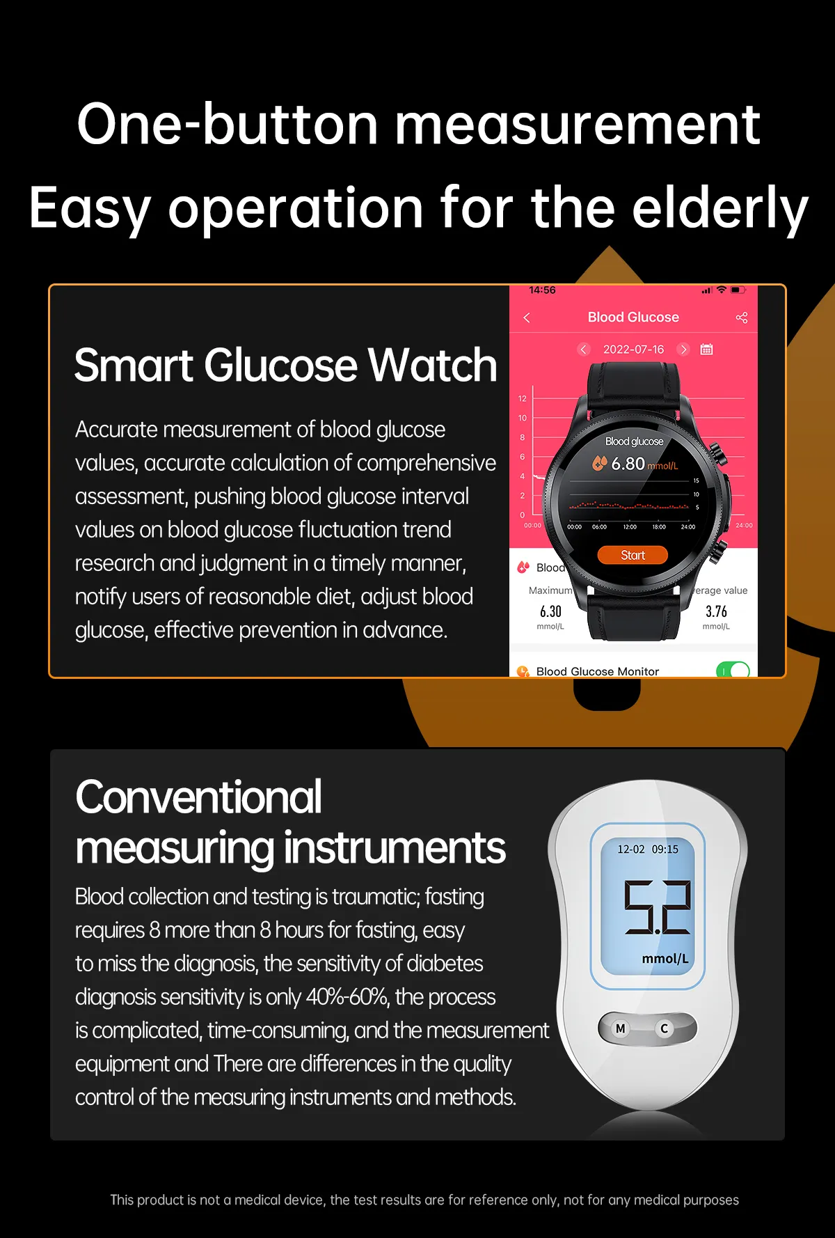 ECG Health Smartwatch E400