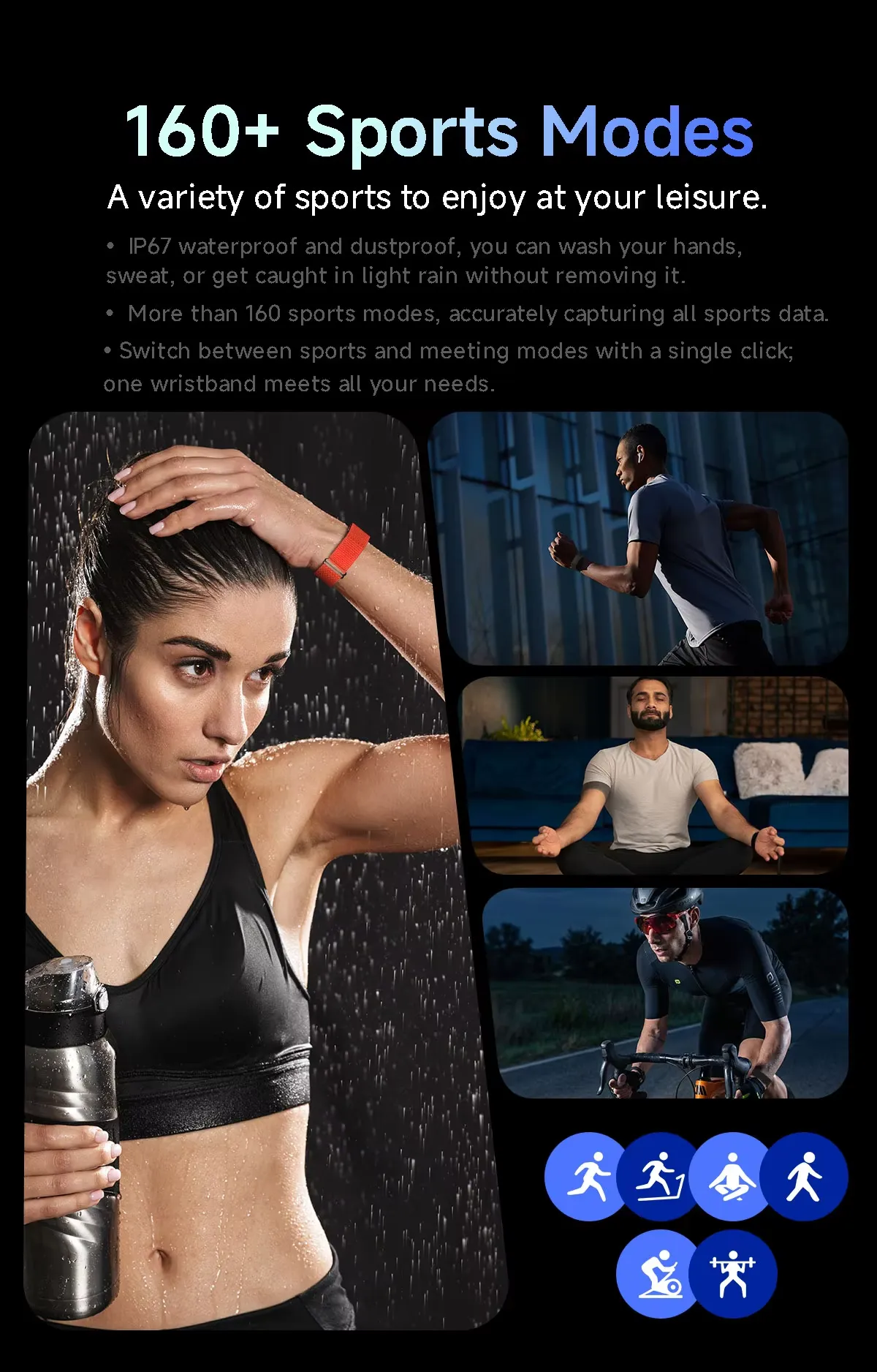 Olevs Smart Bracelet ES100