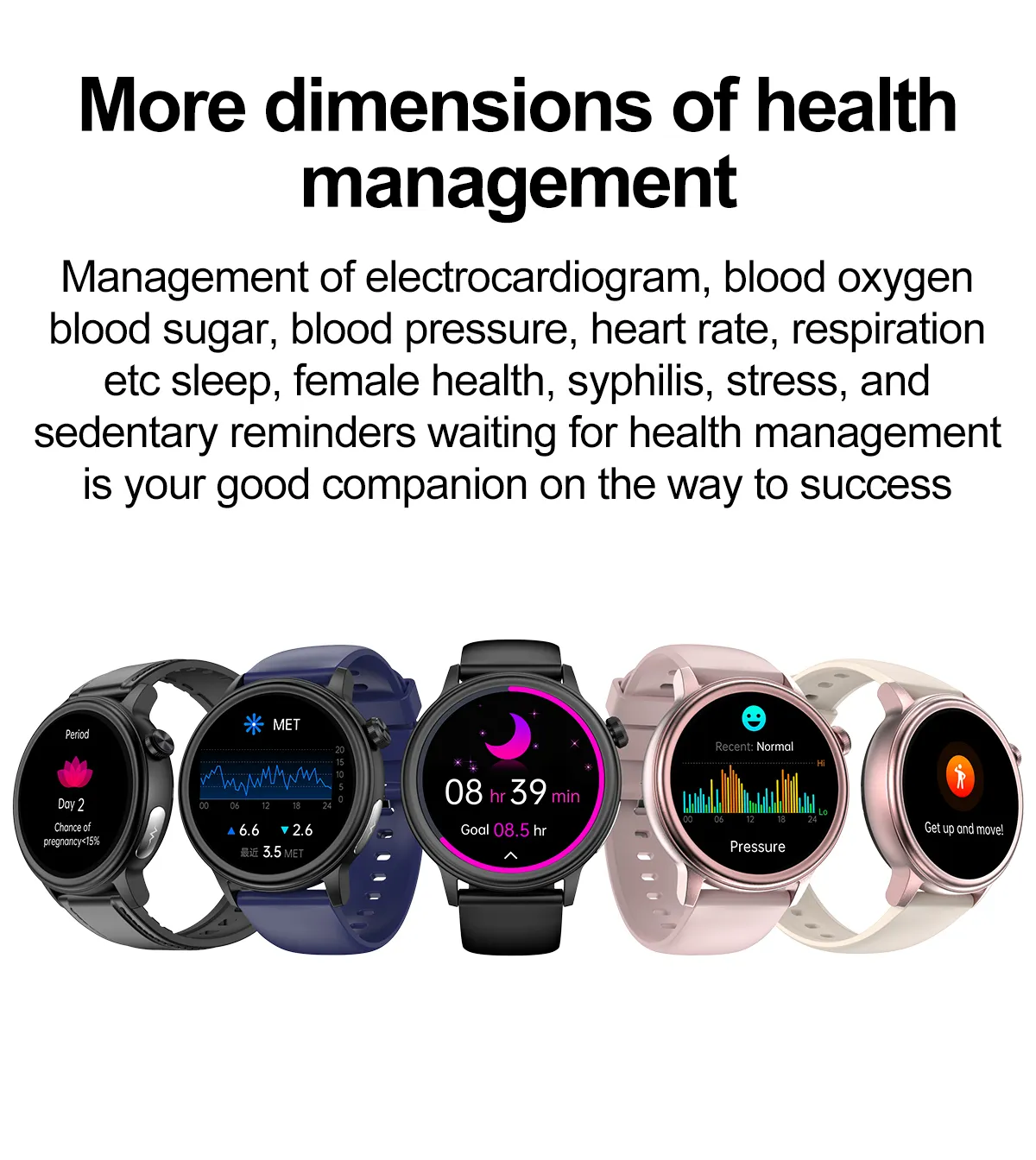 ECG Health Smartwatch ET470