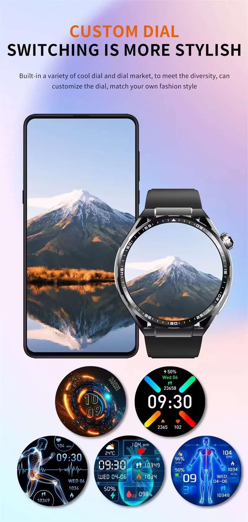 OLEVS Smartwatch F200