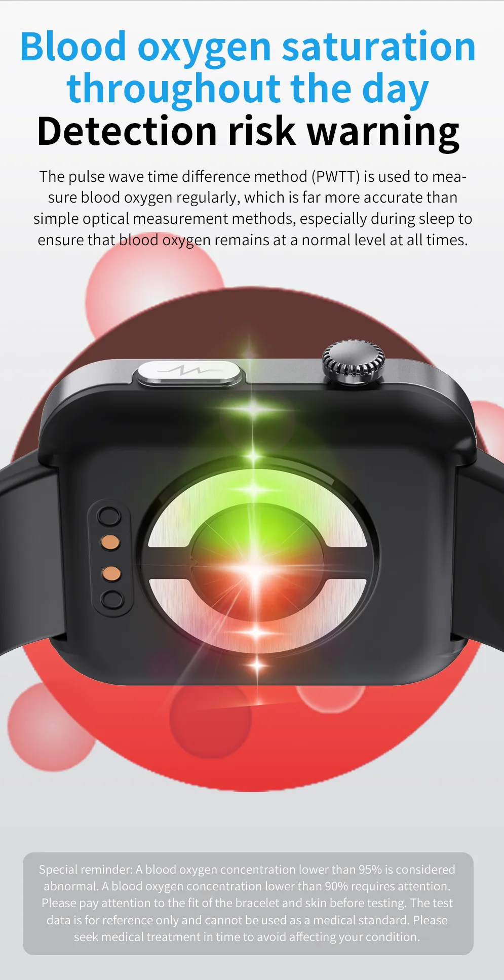 ECG Health Smartwatch F300