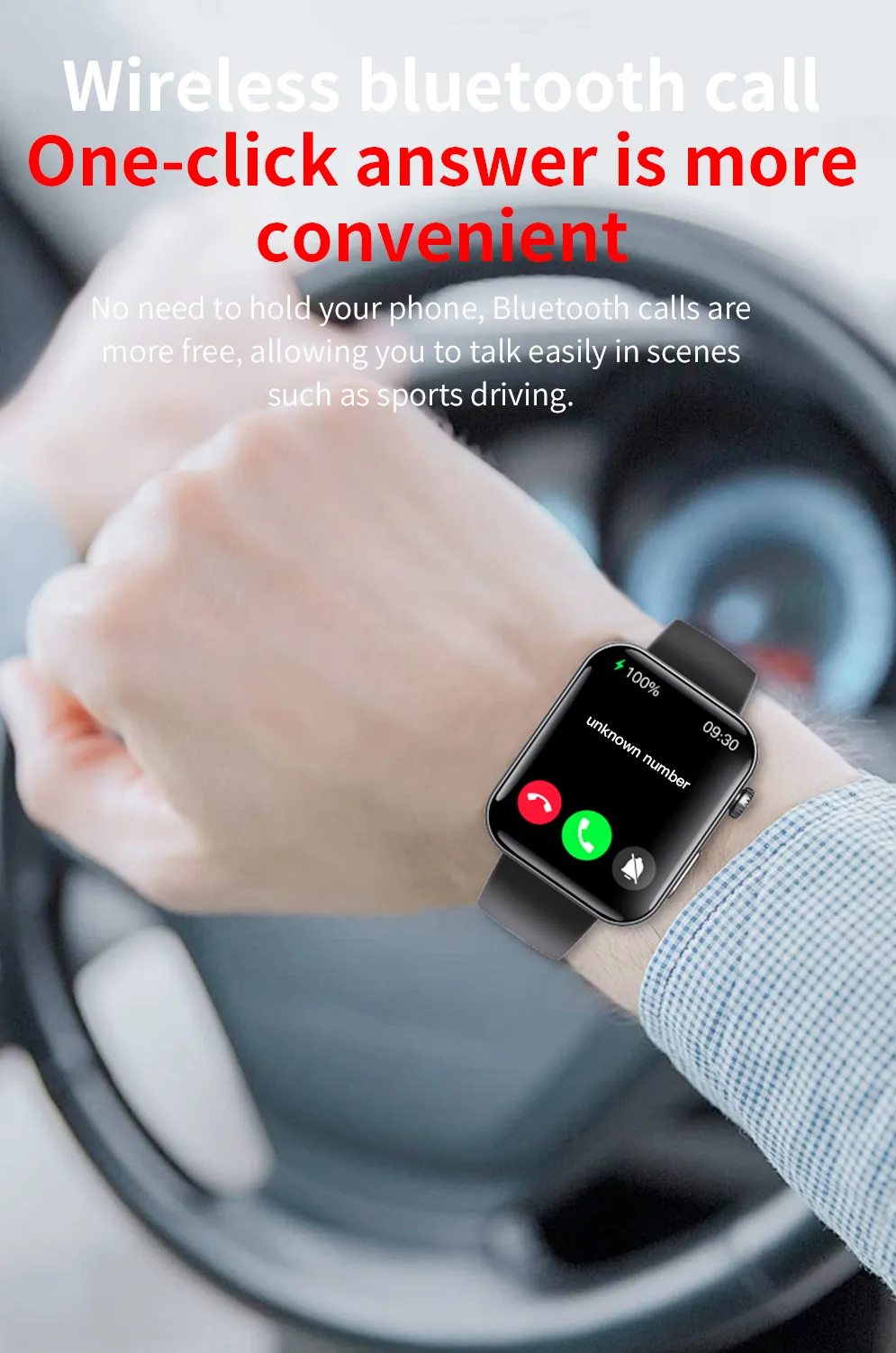 ECG Health Smartwatch F300