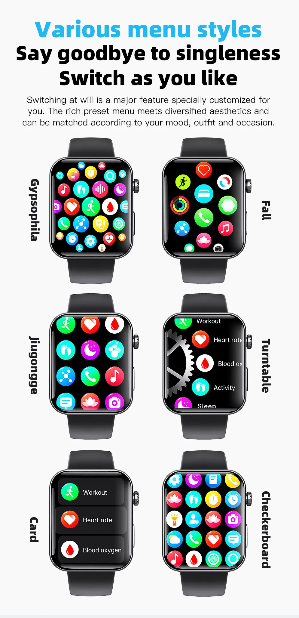 ECG Health Smartwatch F300