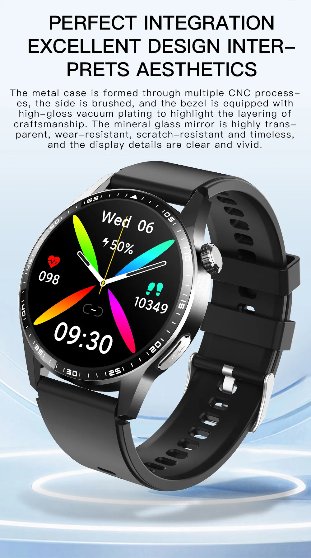 ECG Health Smartwatch F400