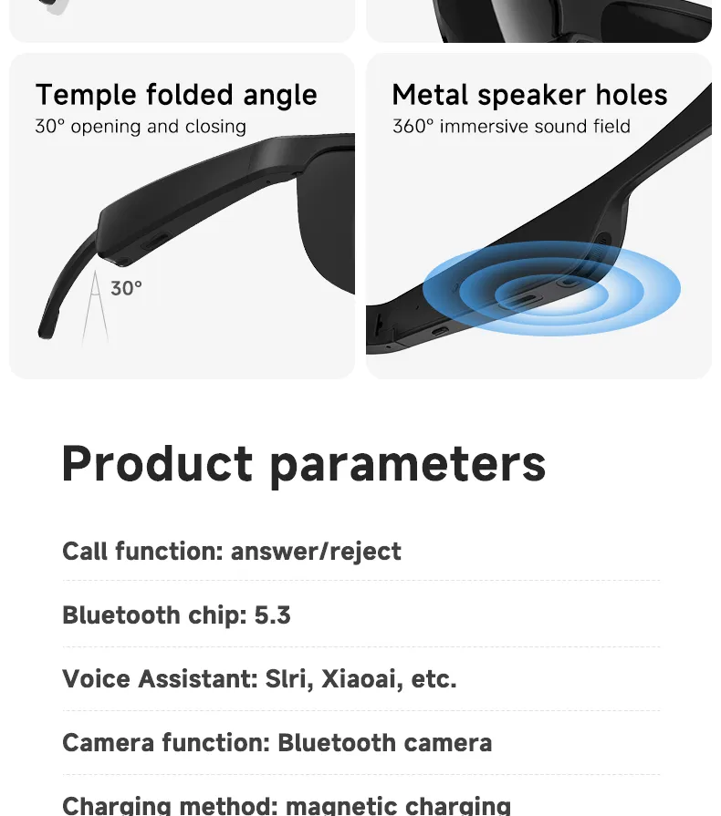 Olevs Smart Glasses G02
