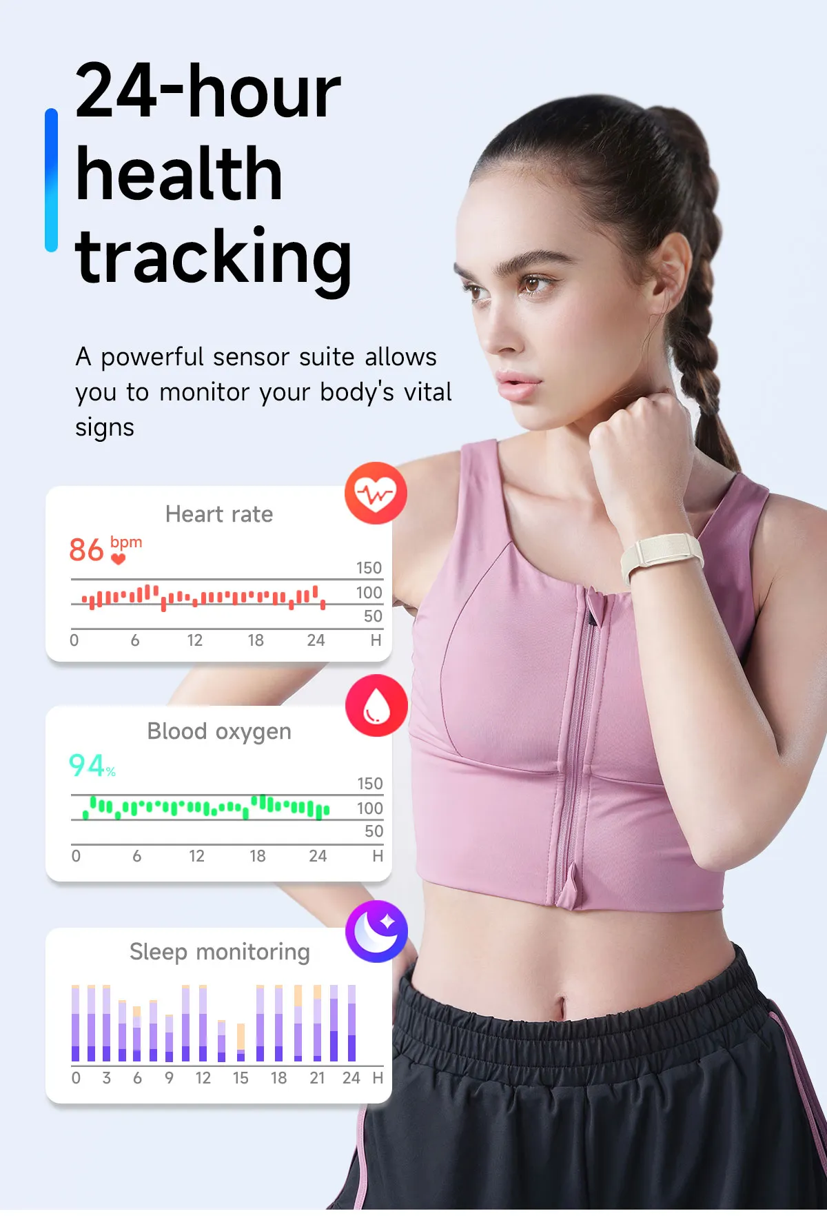 Olevs Smart Bracelet G69