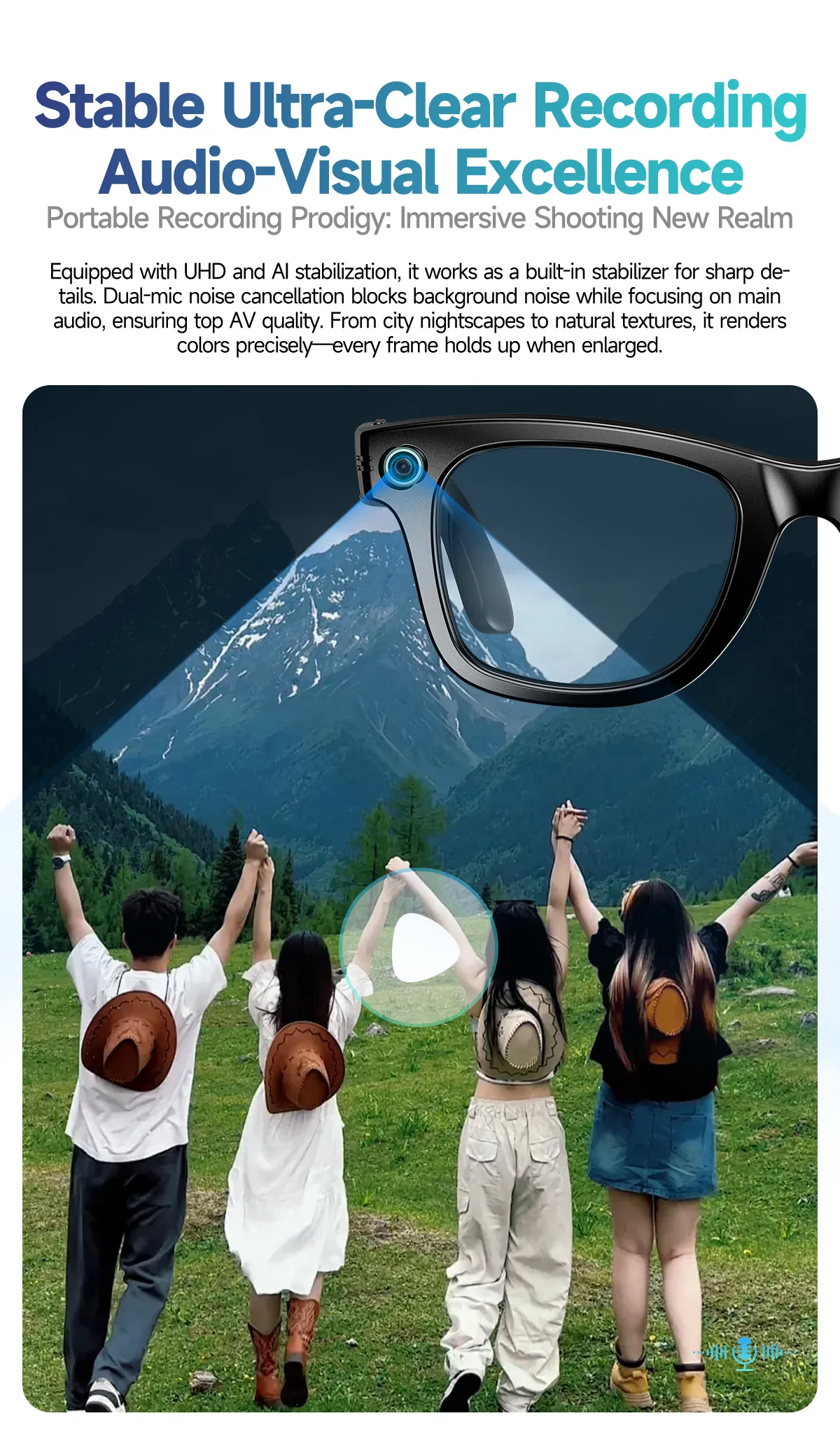 Olevs Smart Glasses GS4