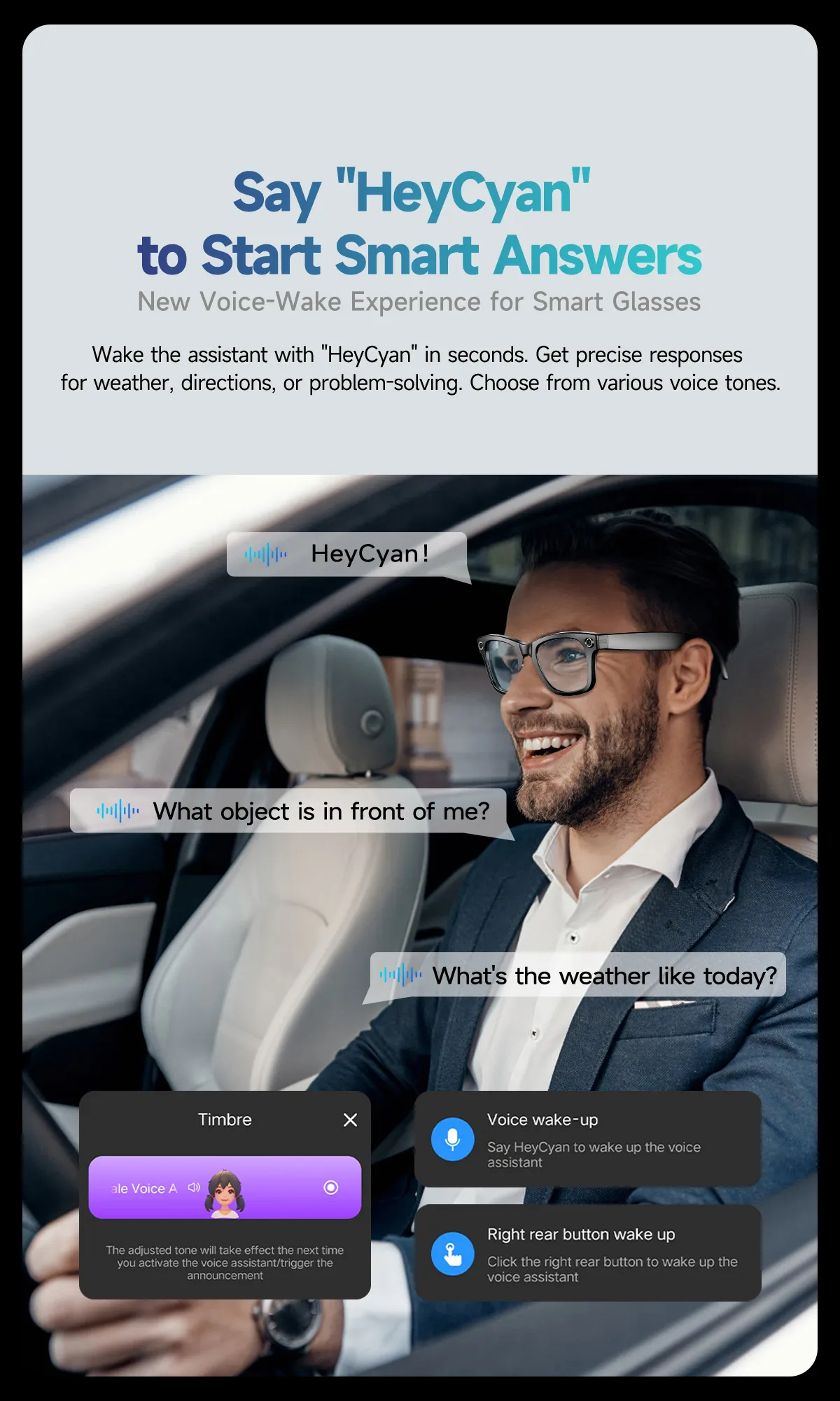 Olevs Smart Glasses GS4
