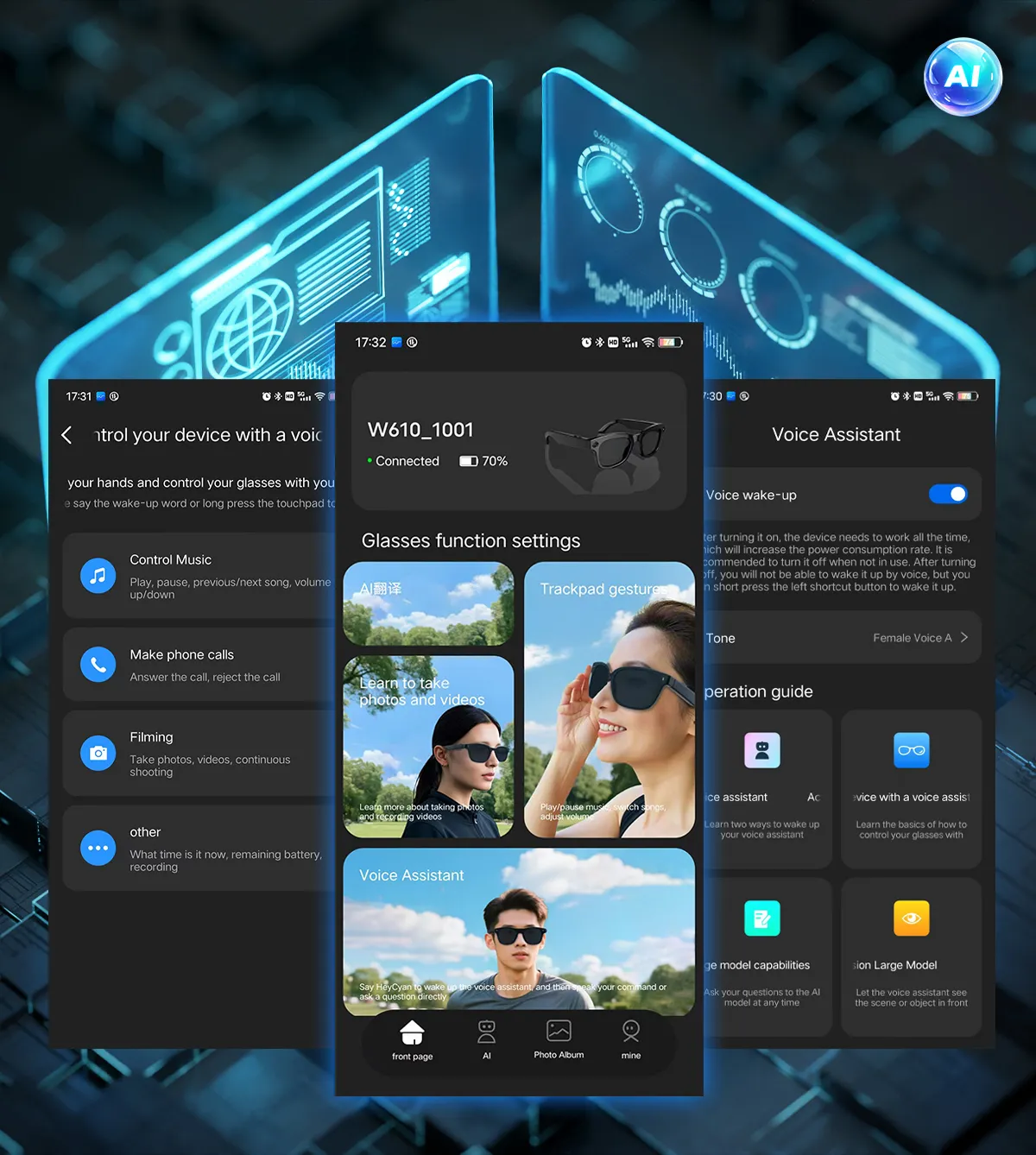Olevs Smart Glasses GS4