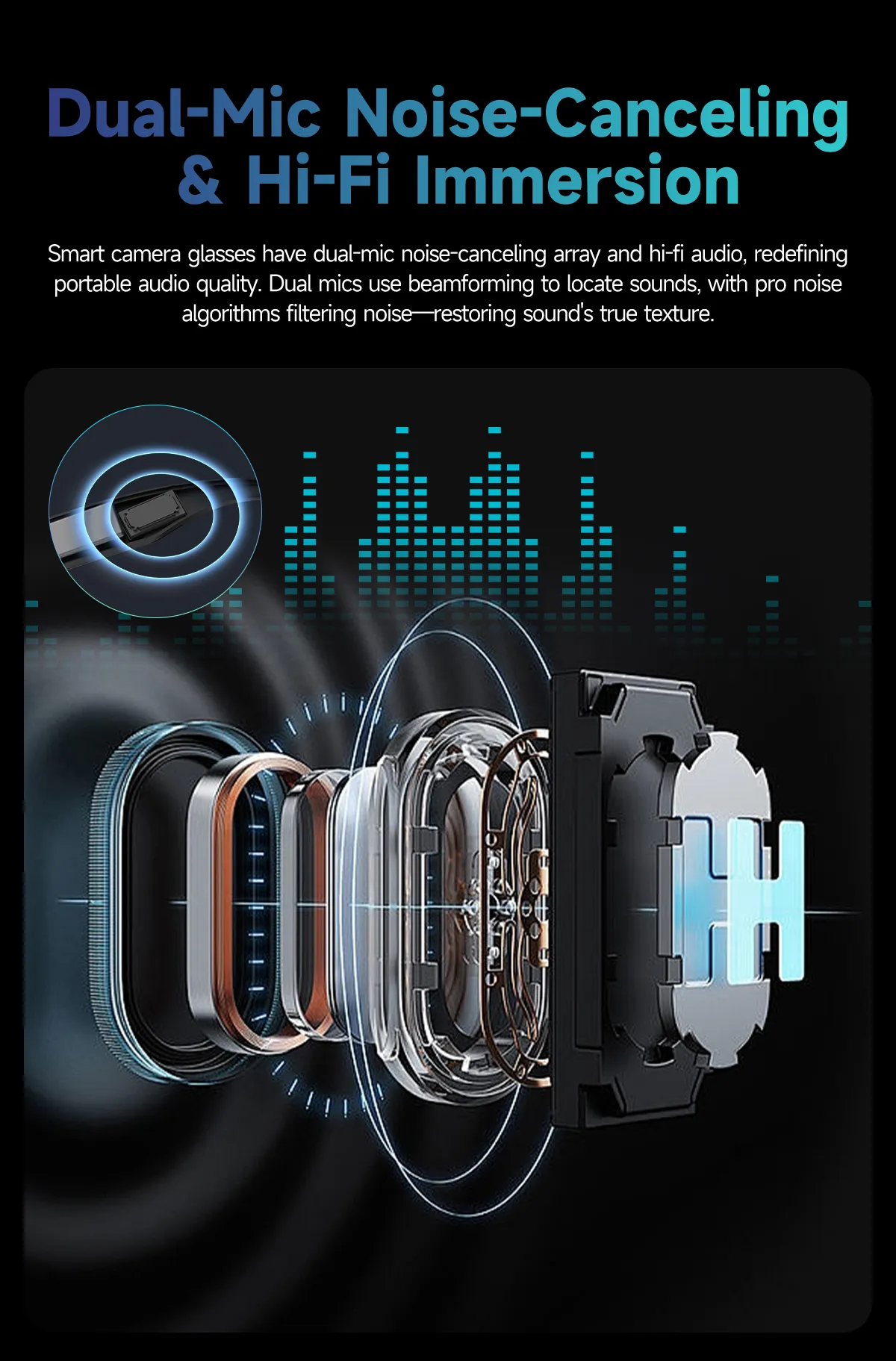 Olevs Smart Glasses GS4