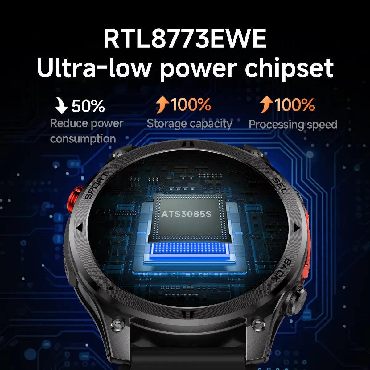Olevs Smartwatch GTH5