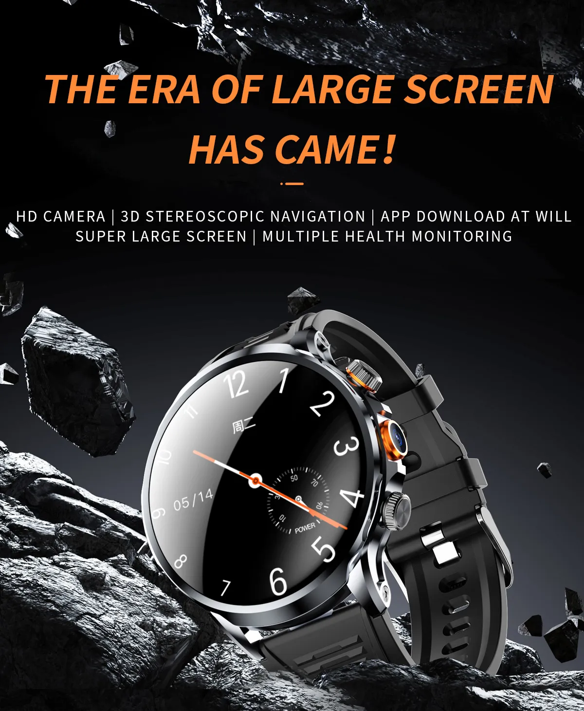 ECG Health Smartwatch H18