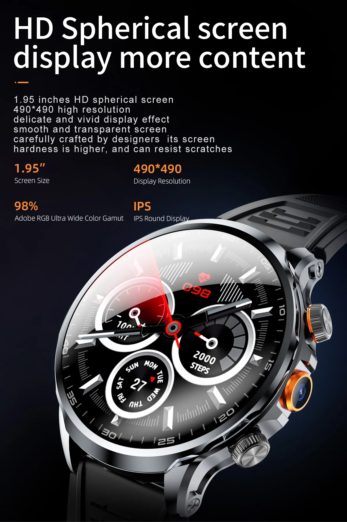 ECG Health Smartwatch H18