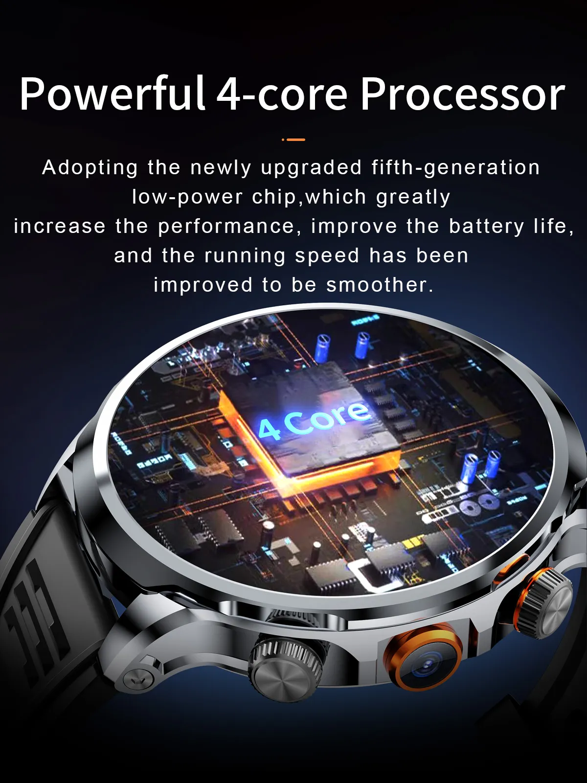 ECG Health Smartwatch H18