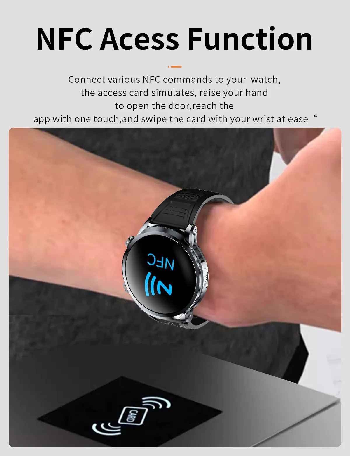 ECG Health Smartwatch H18