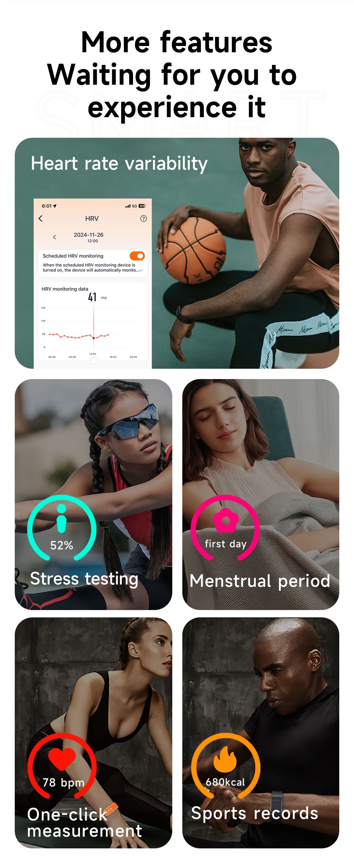 Olevs Smart Bracelet H59