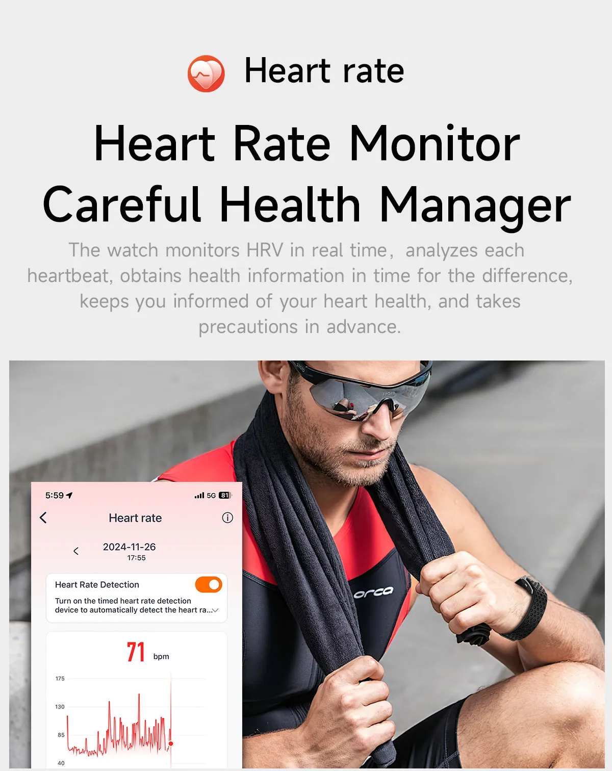 Olevs Smart Bracelet H59