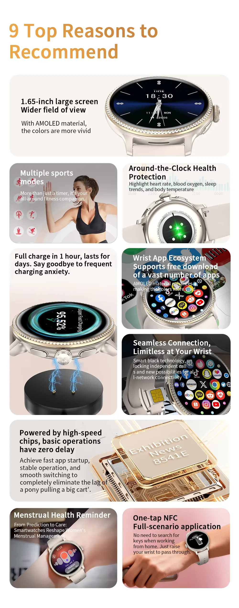 Olevs Smartwatch H80SW