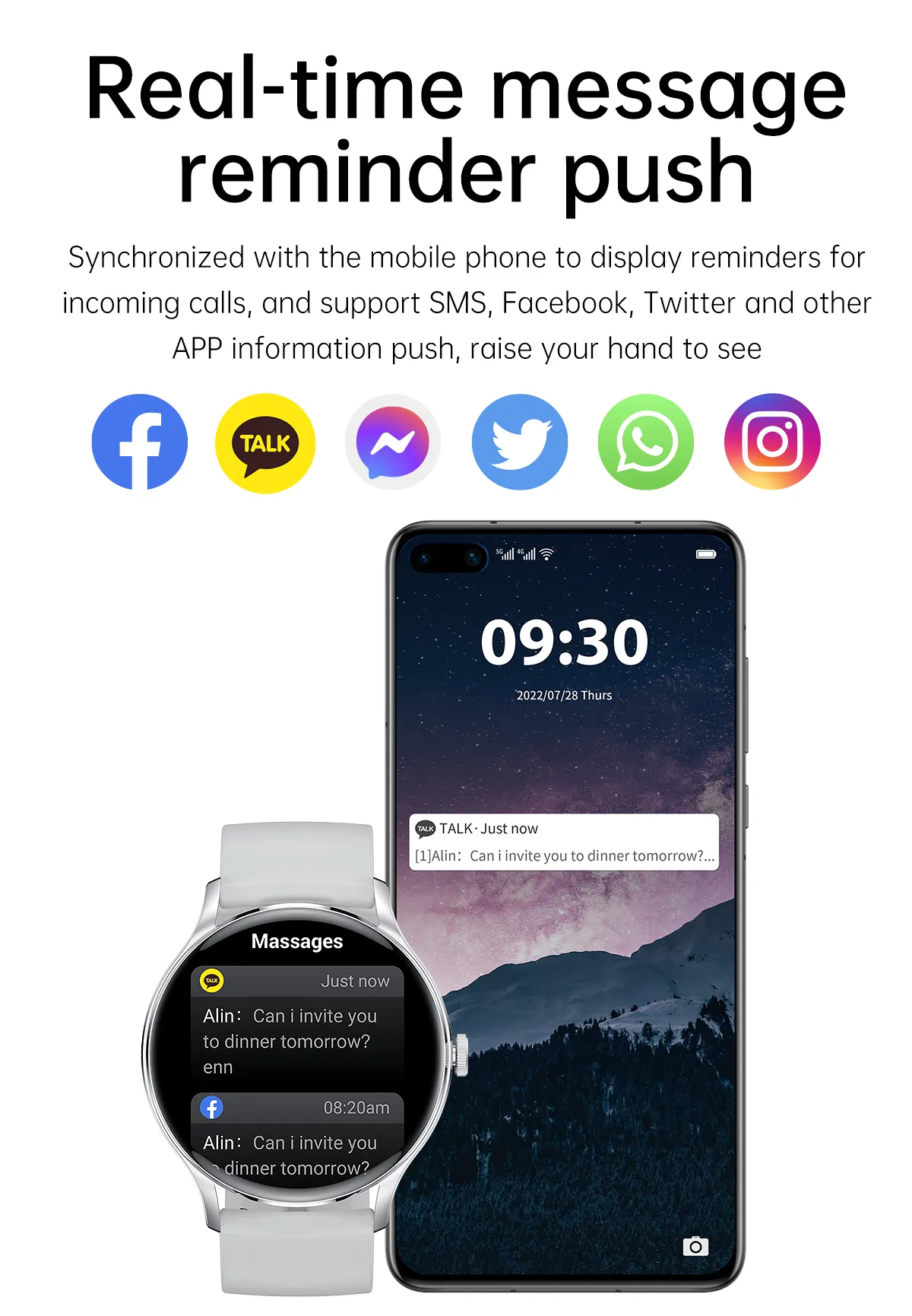 Olevs Smartwatch HK33