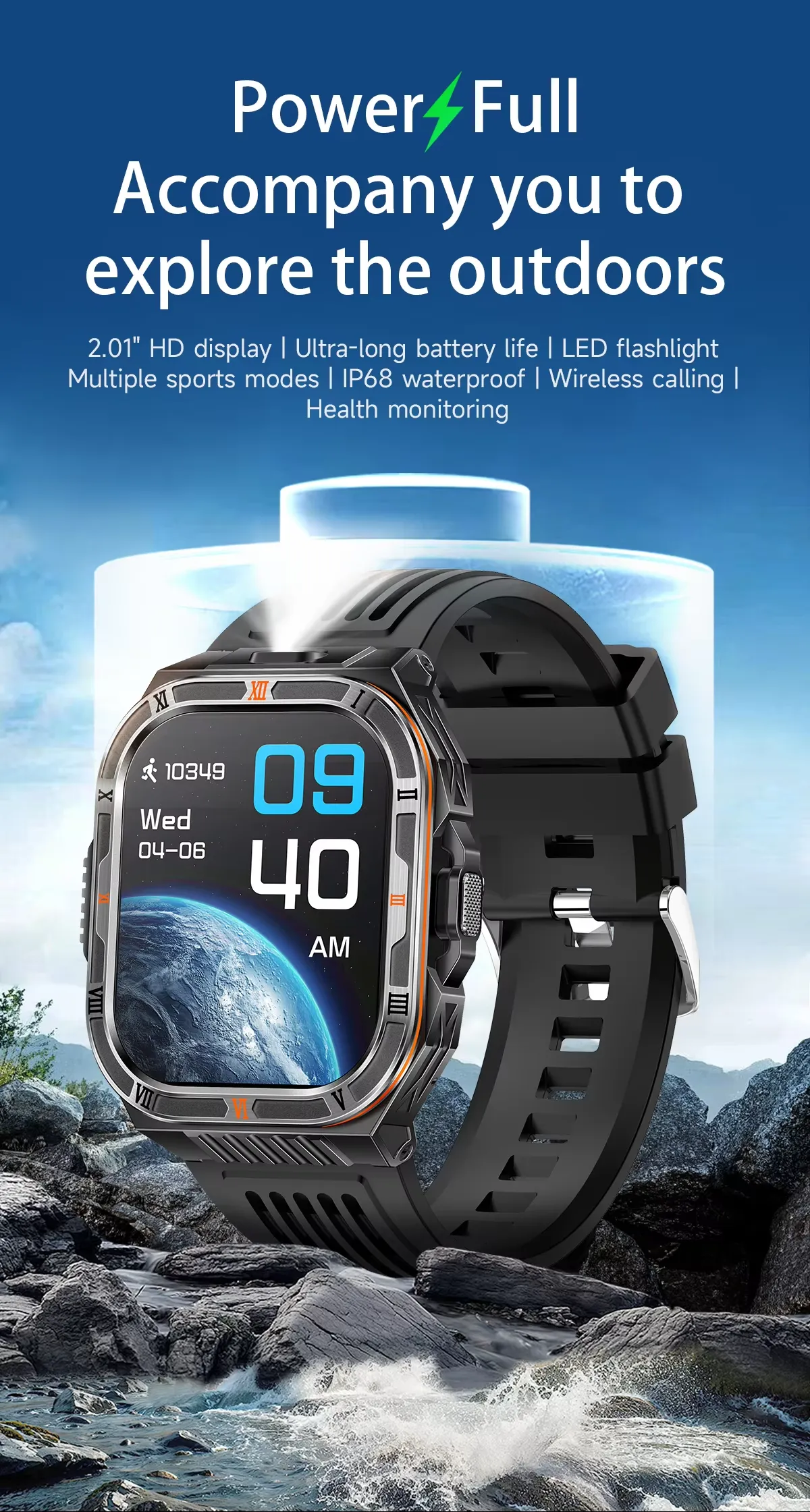 Olevs Smartwatch HT38