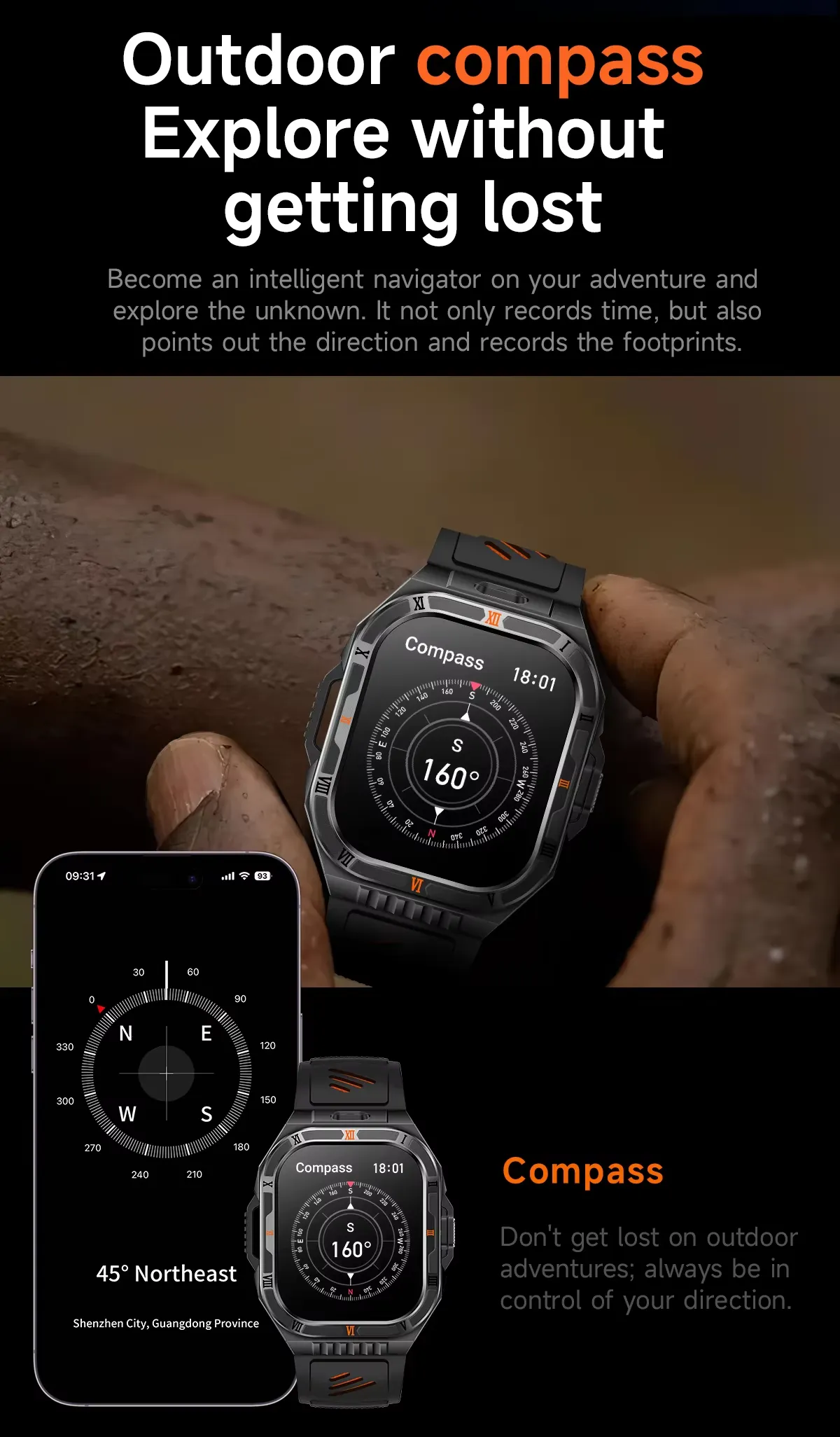 Olevs Smartwatch HT38