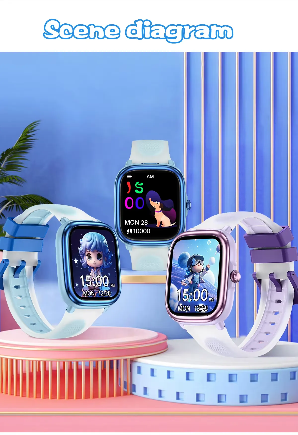 OLEVS Kids Smartwatch HT40