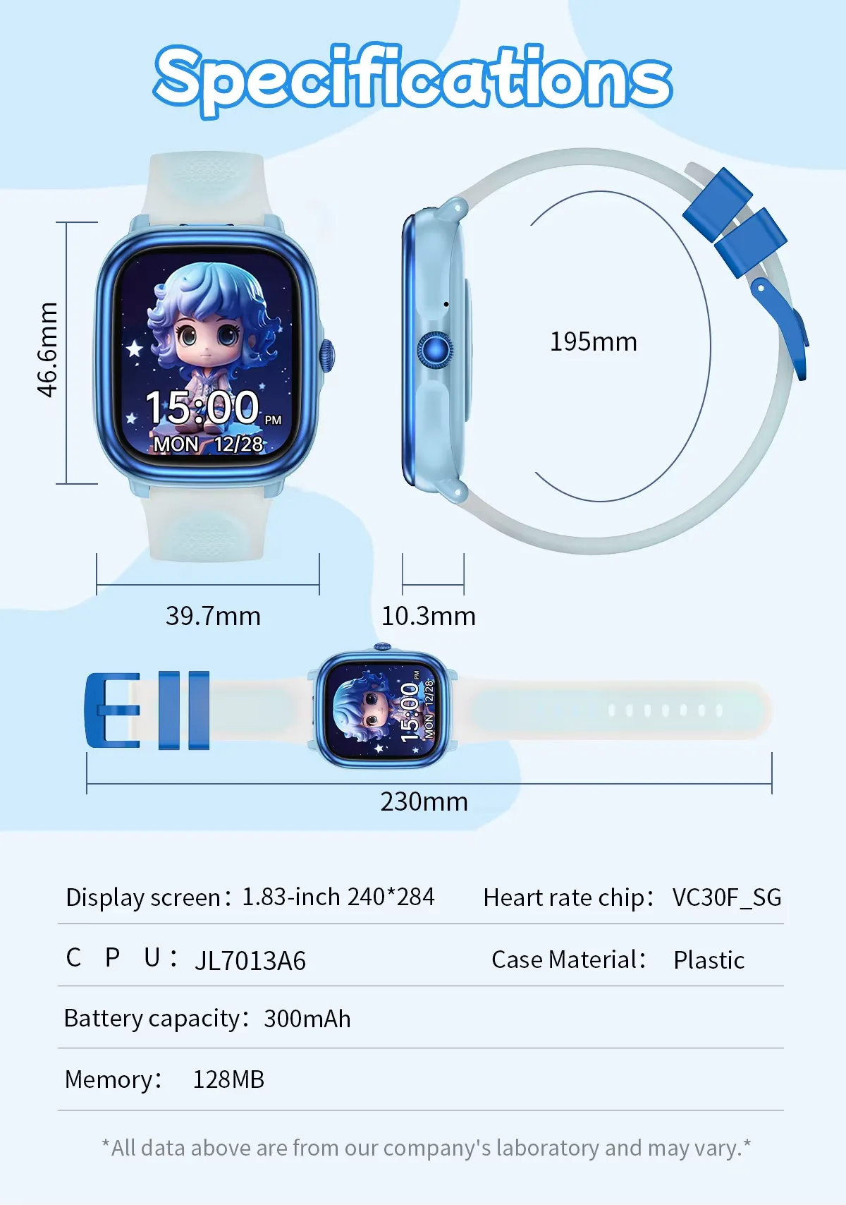 OLEVS Kids Smartwatch HT40
