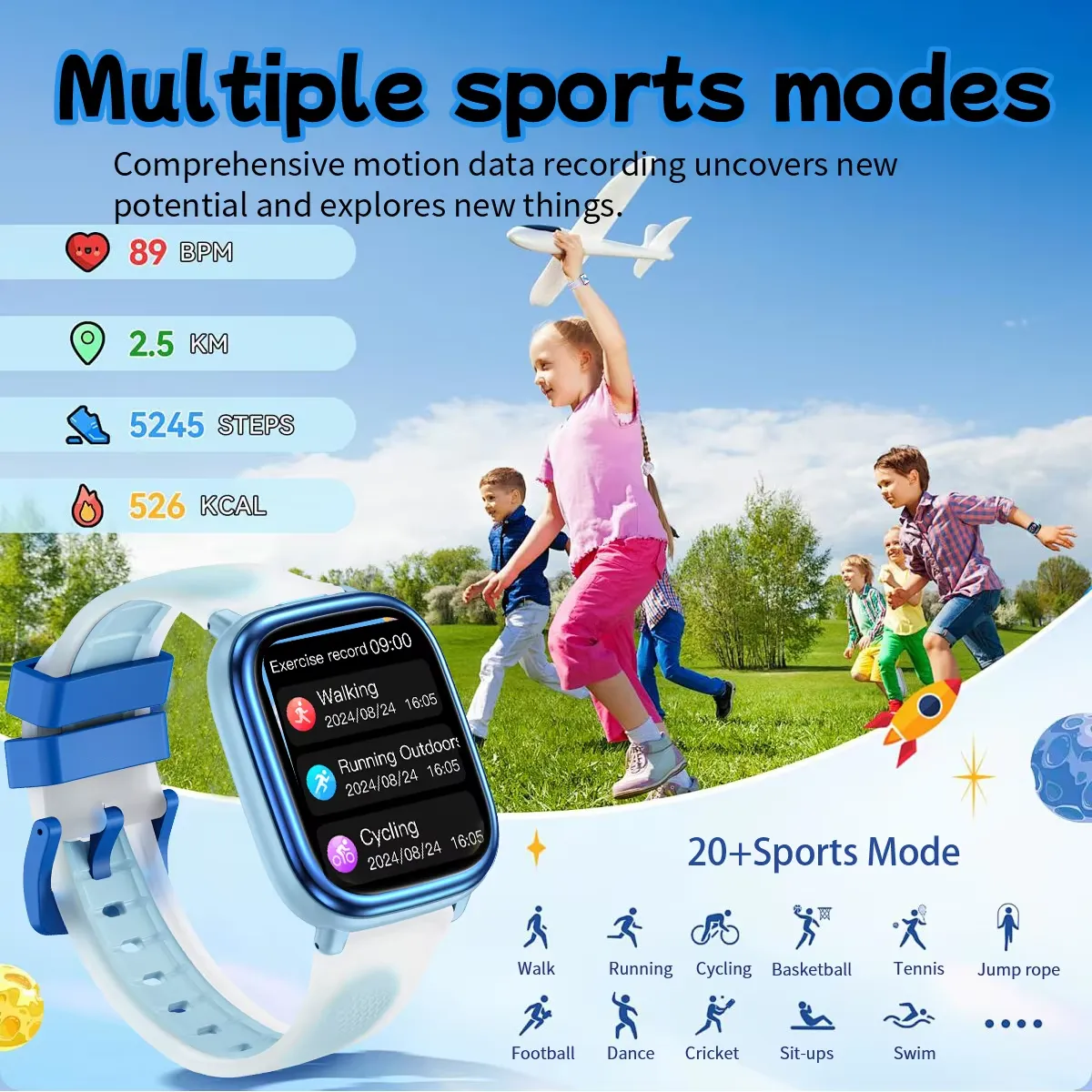 OLEVS Kids Smartwatch HT40