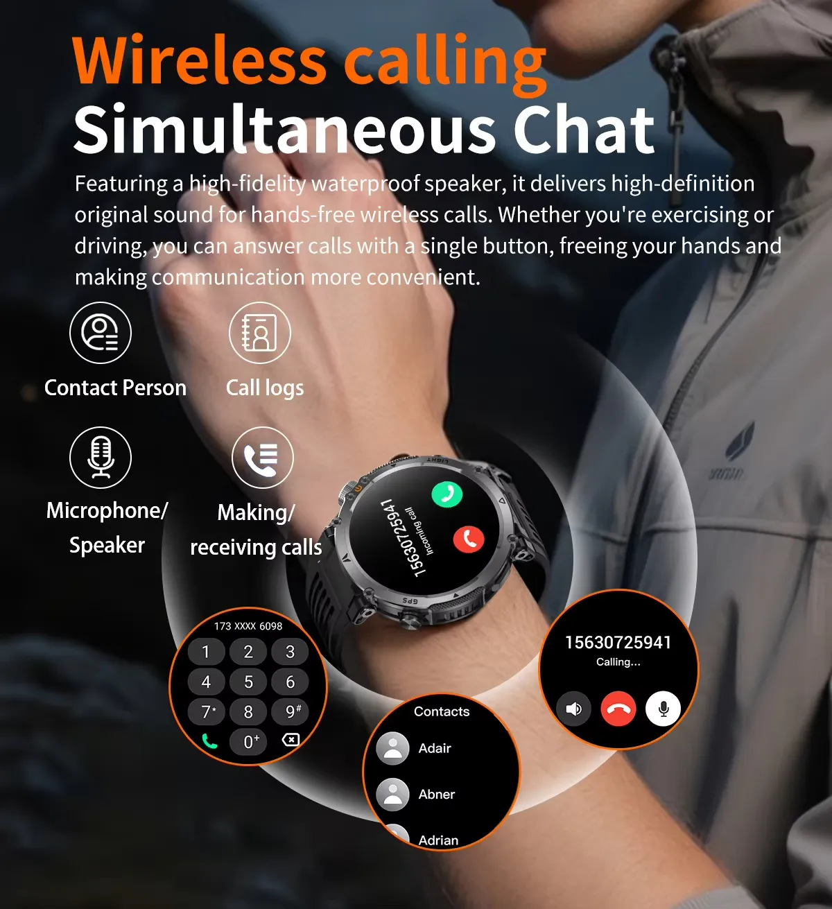 Olevs Smartwatch HT42