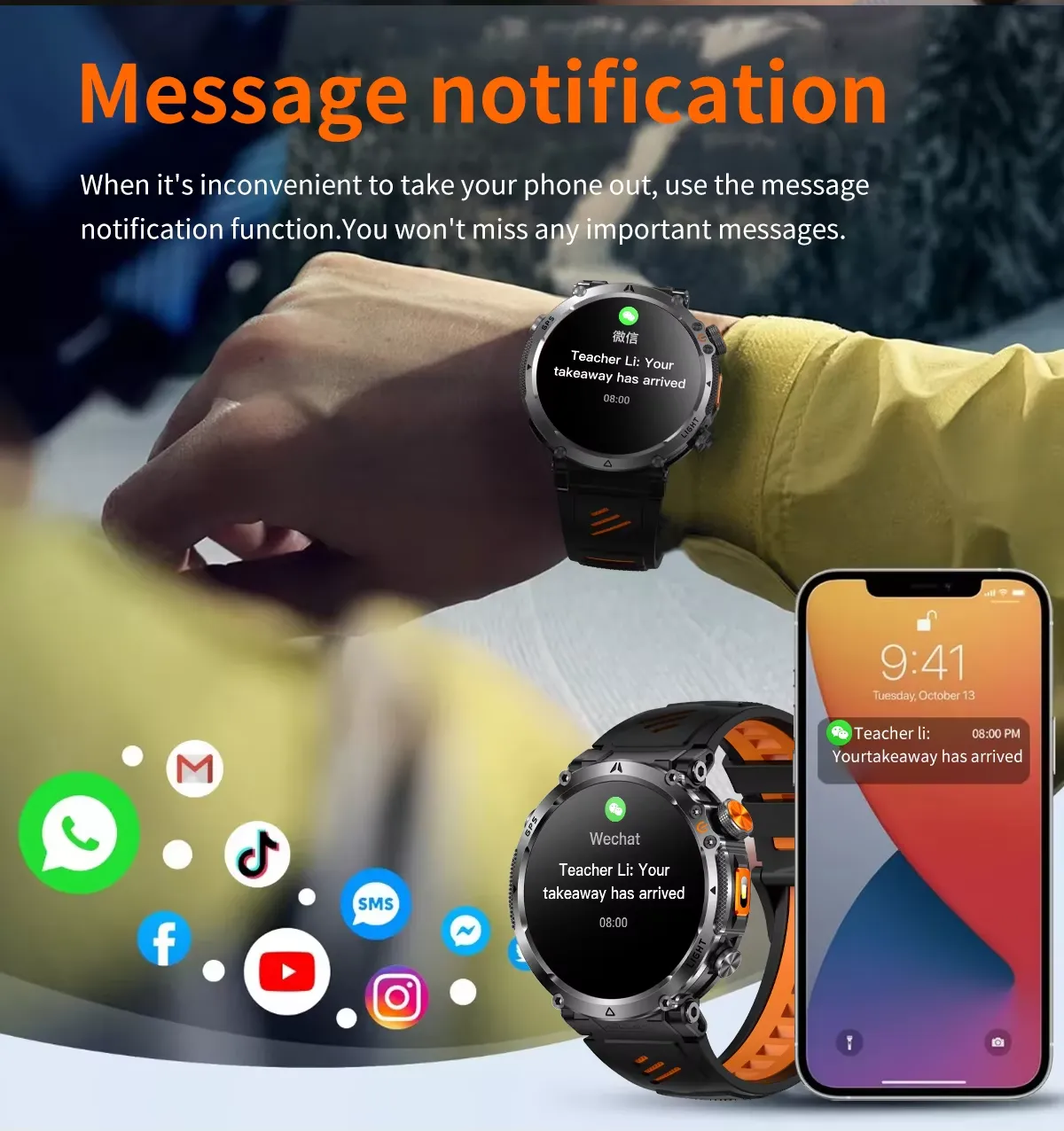 Olevs Smartwatch HT42