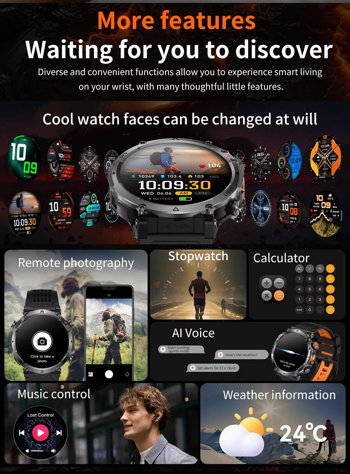 Olevs Smartwatch HT42