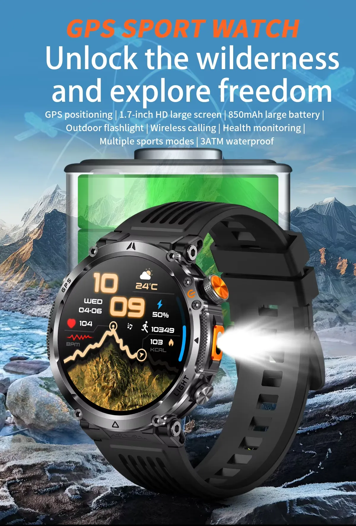 Olevs Smartwatch HT42