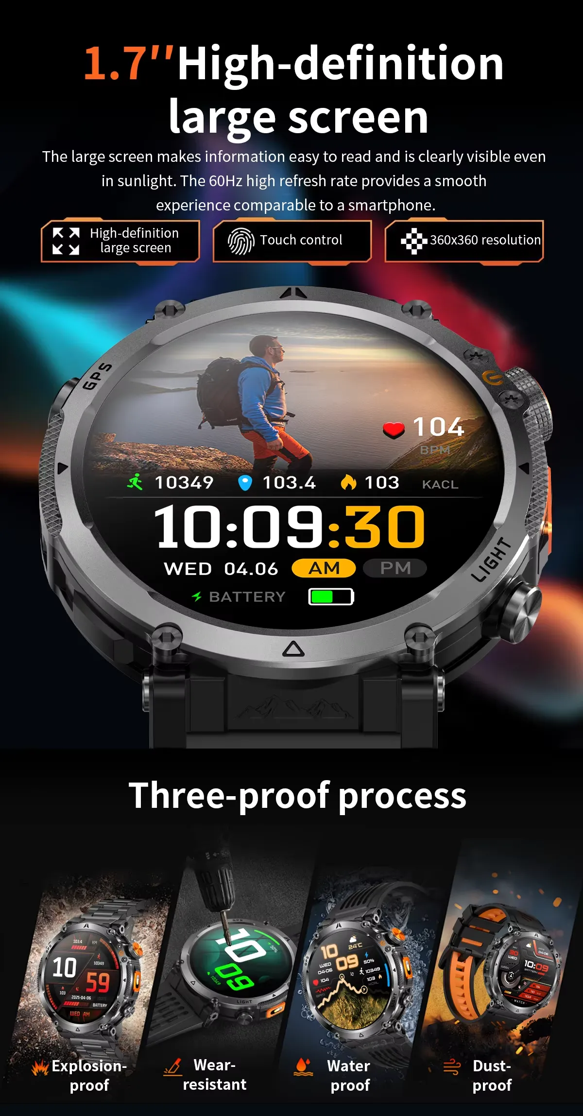 Olevs Smartwatch HT42