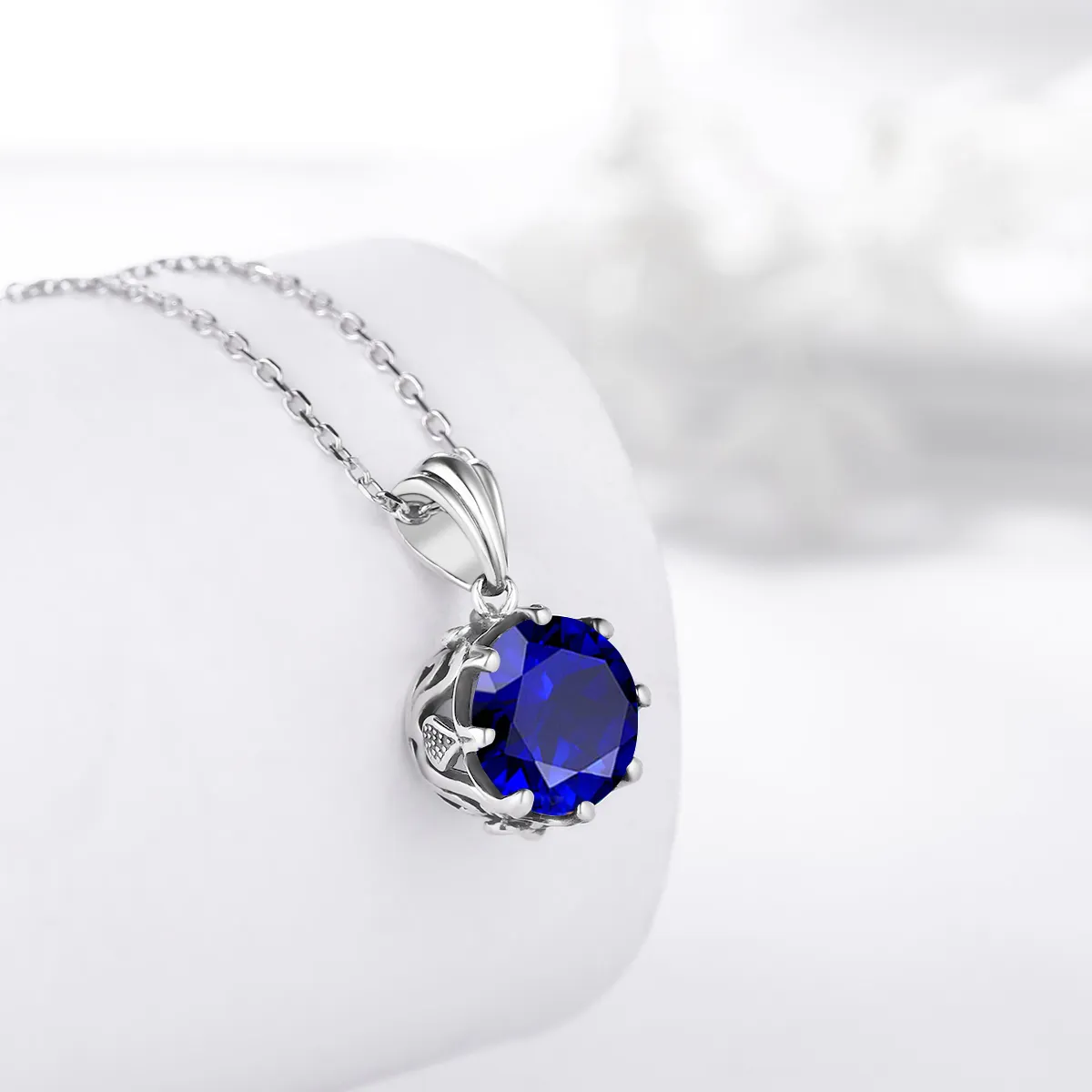 Vintage Mother Sapphire Jewelry Set