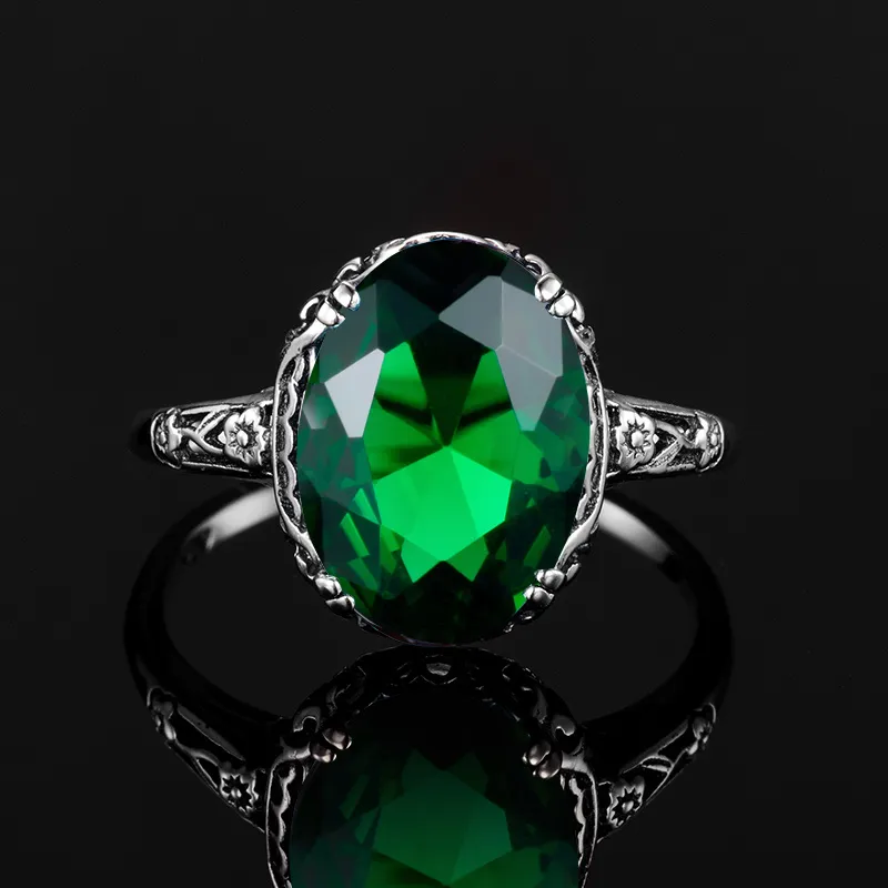 Edwardian Filigree Emerald Jewelry Set