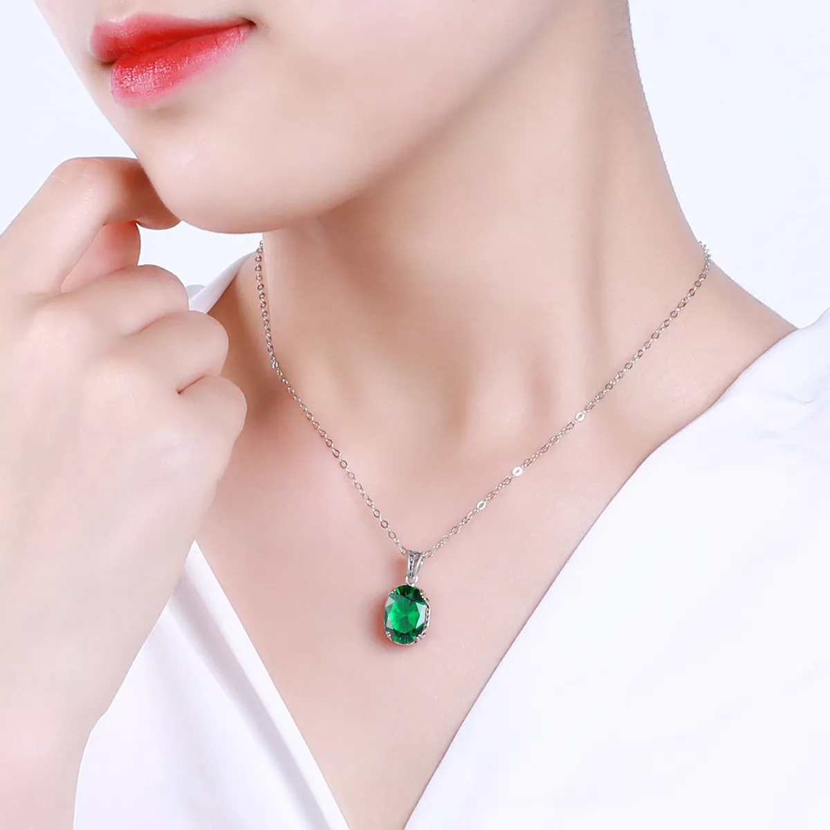 Edwardian Filigree Emerald Jewelry Set