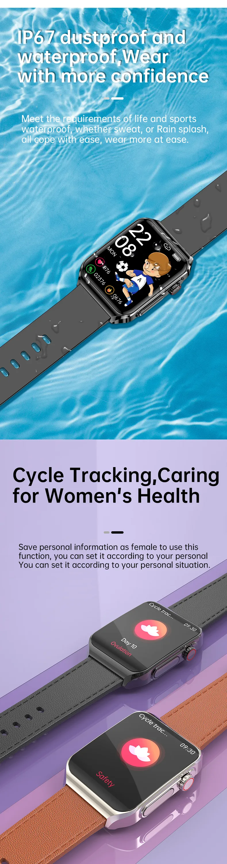 ECG Health Smartwatch JL05