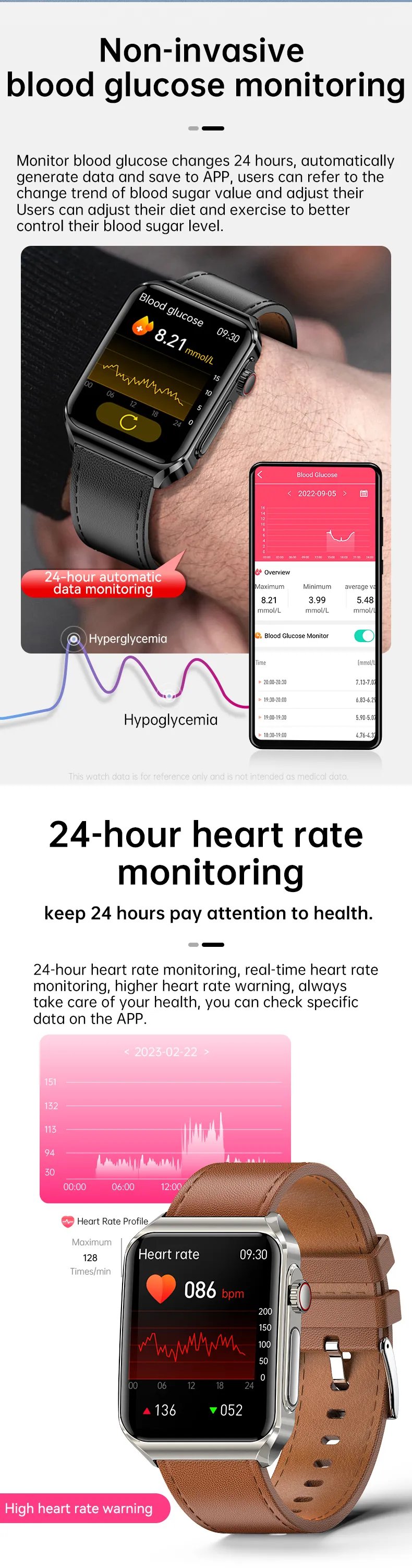 ECG Health Smartwatch JL05